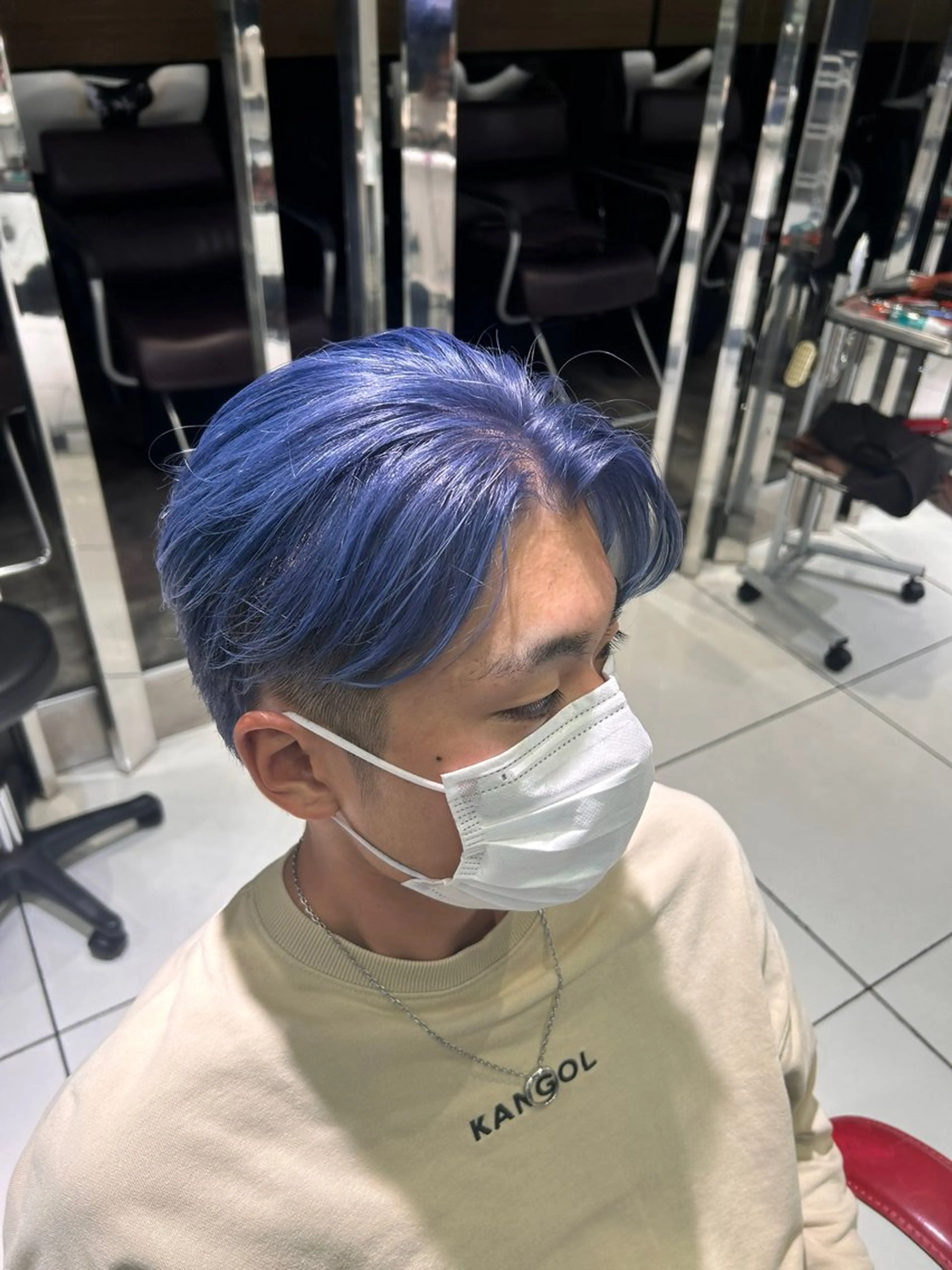 カラー ヘアカラー トリートメント 鈴木 瑛郎のヘアスタイル