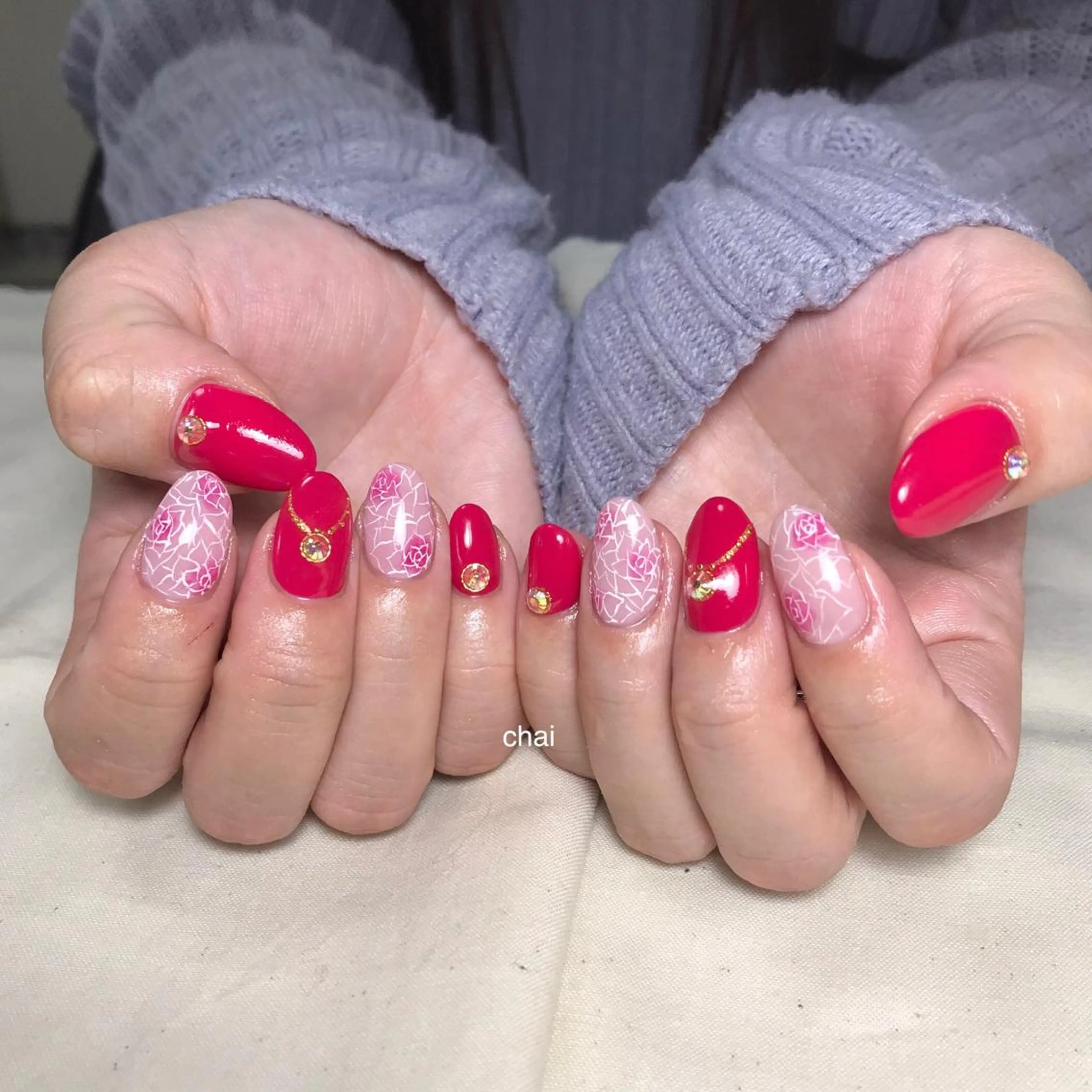 ネイル ハンドネイル 💅chainail _aiのネイルデザイン