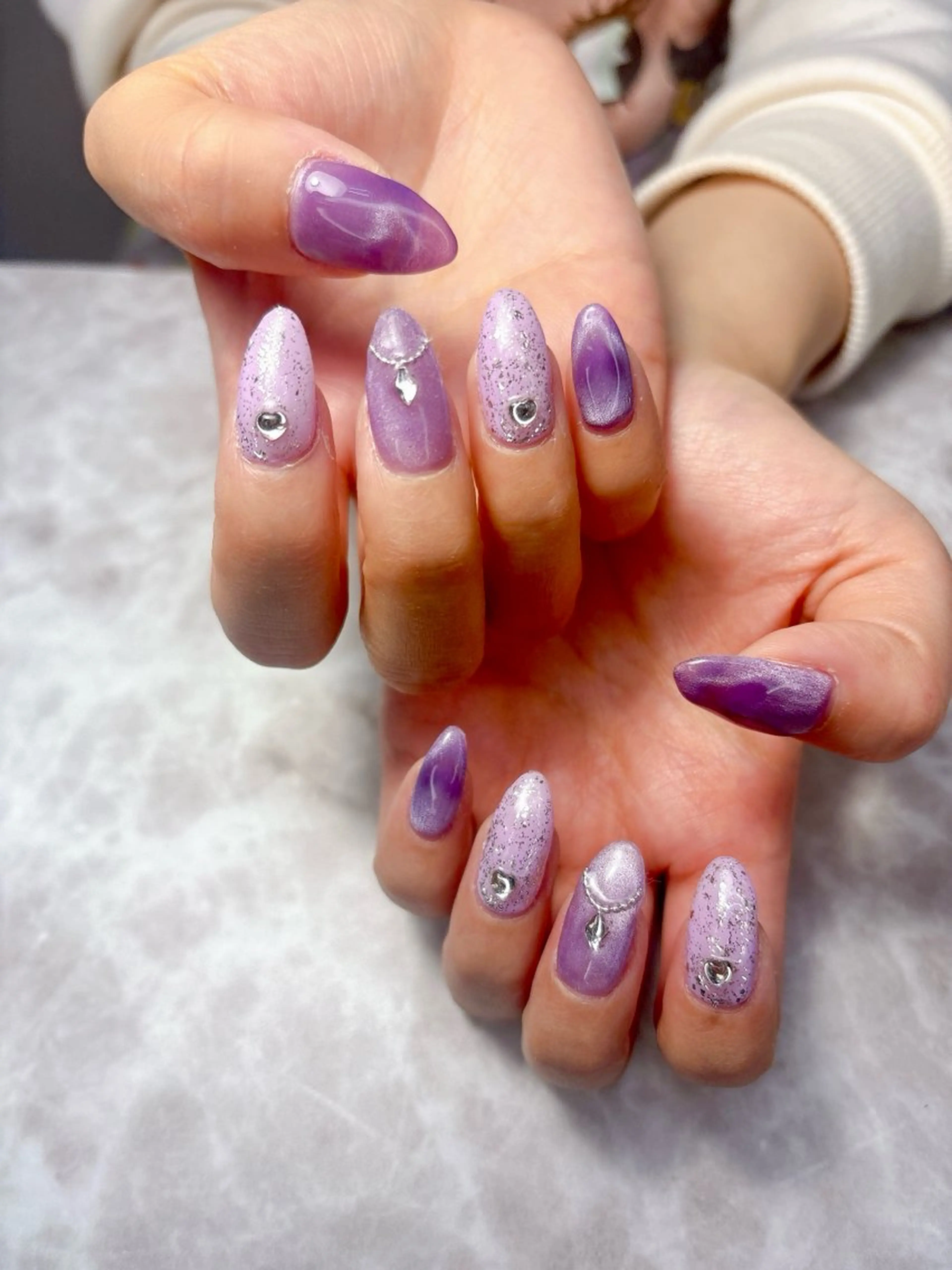 ネイル ハート ジェシー ネイルのネイルデザイン