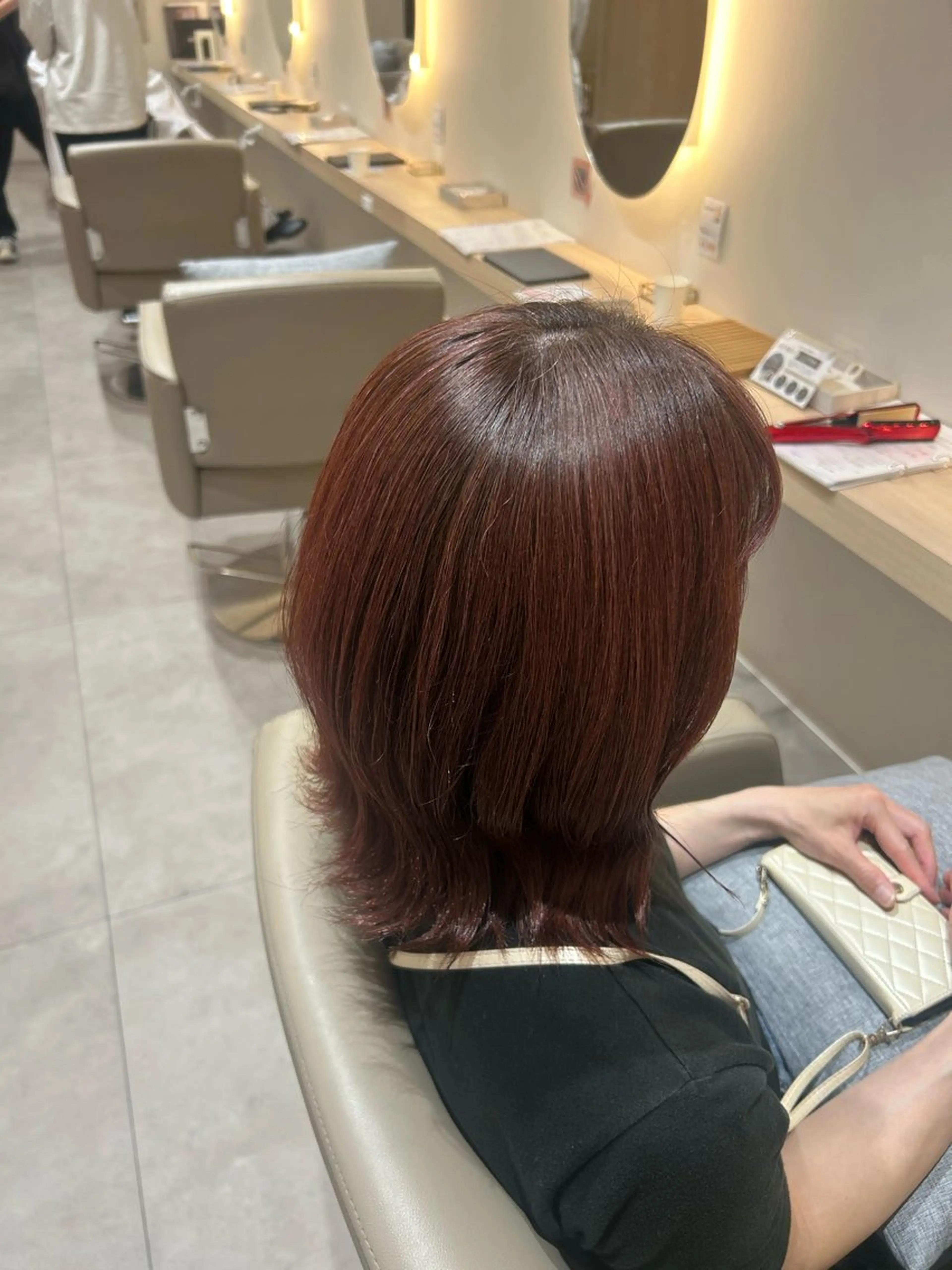 ミディアム ヘアカラー aiko🥣🫧 【blanc】のヘアスタイル