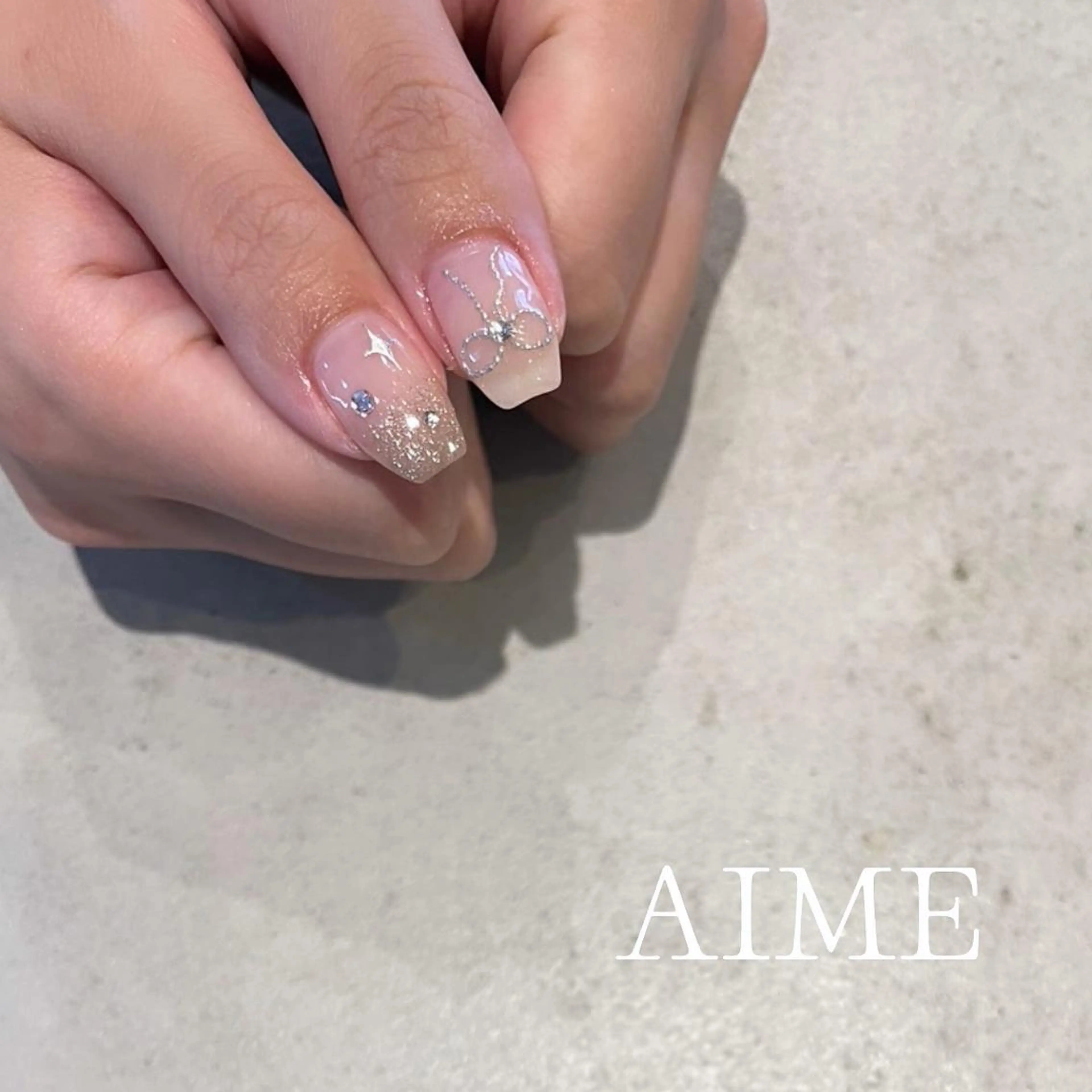 ネイル ハンドネイル AIME （momo）のネイルデザイン