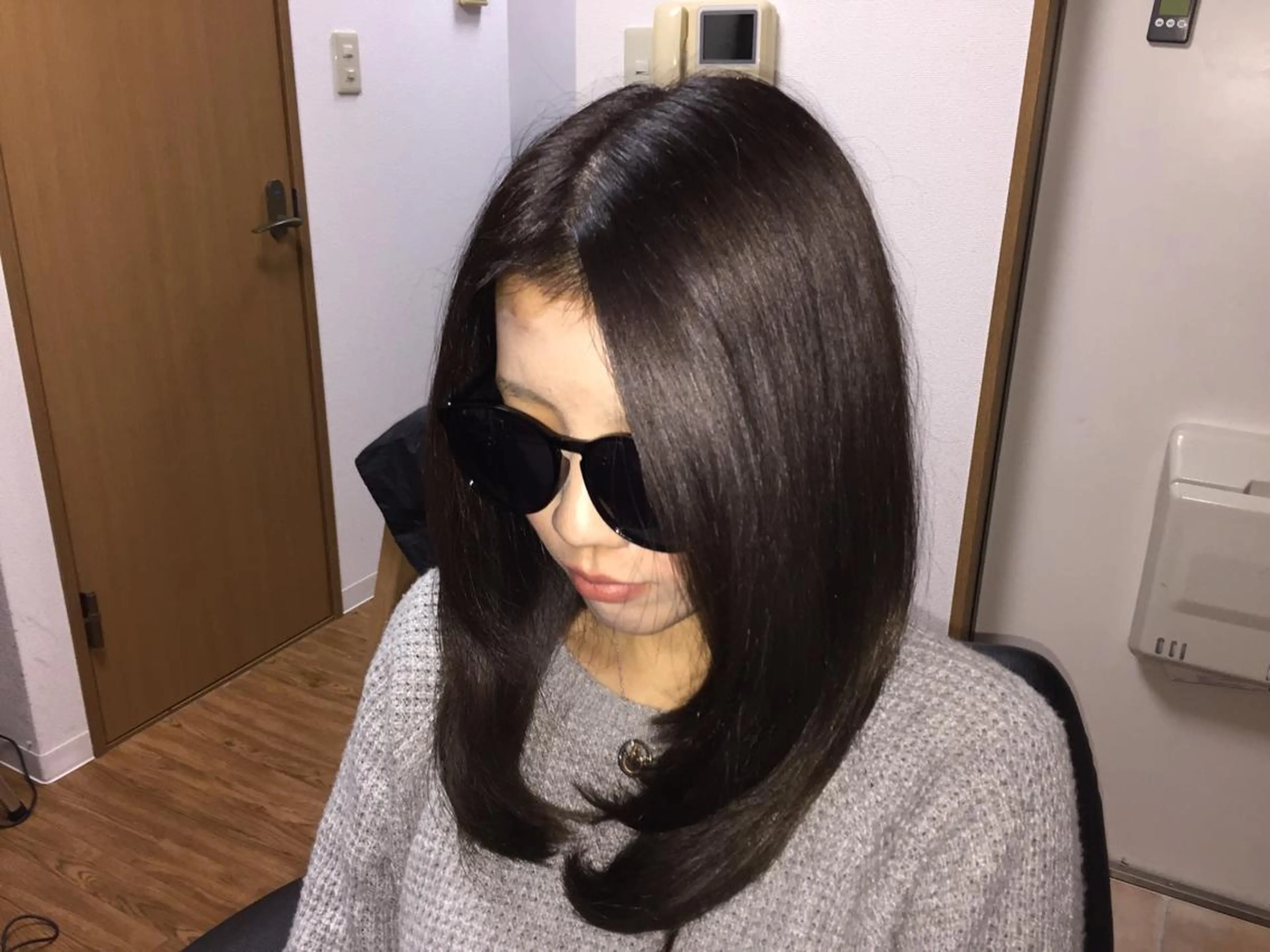 カット&カラー&トリートメント( ¯•ω•¯ )そのままカラーだとほぼブラウン系になります。ロング料金ナシ!!の写真