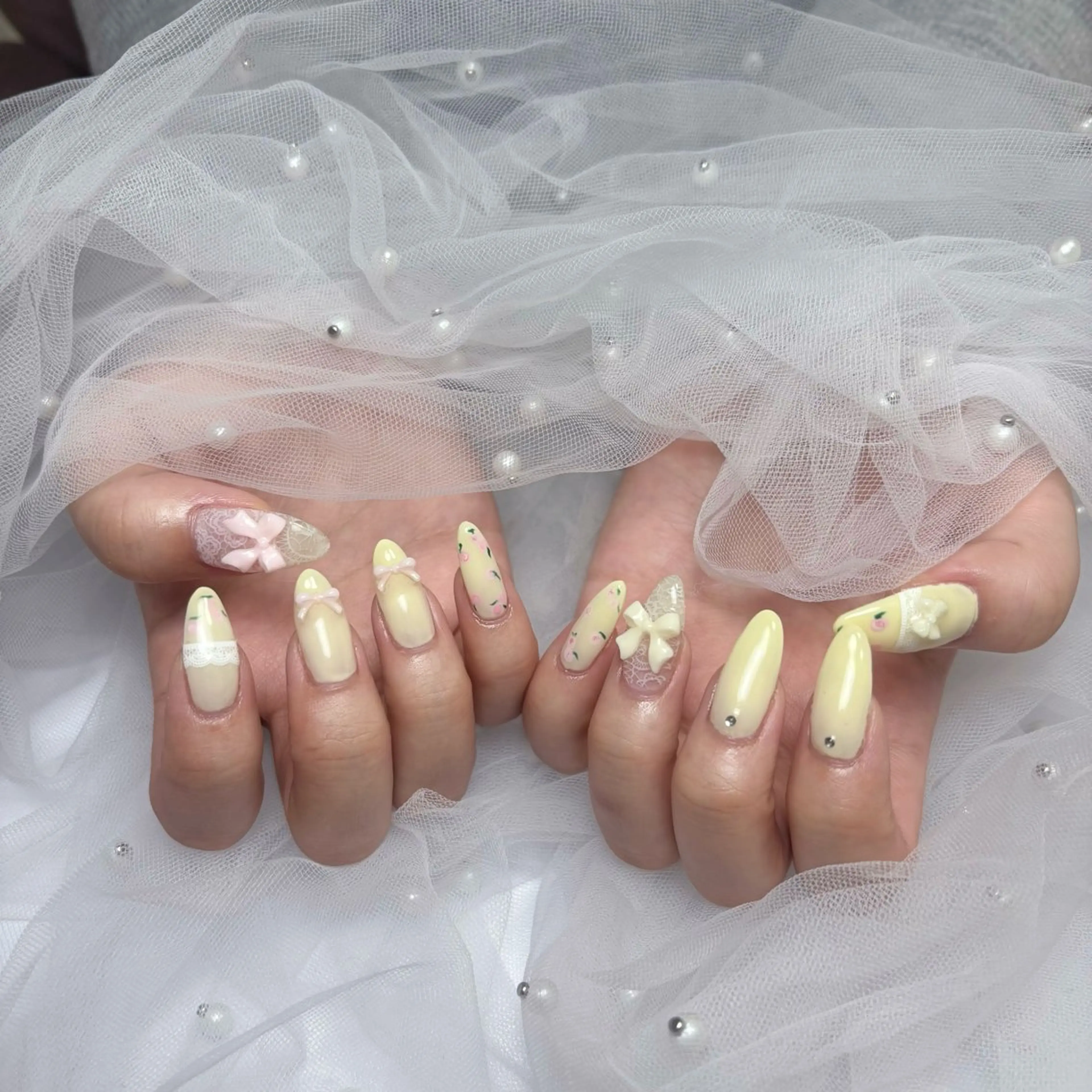 ネイル 持ち込み ハンドネイル nailsalon kohakuのネイルデザイン