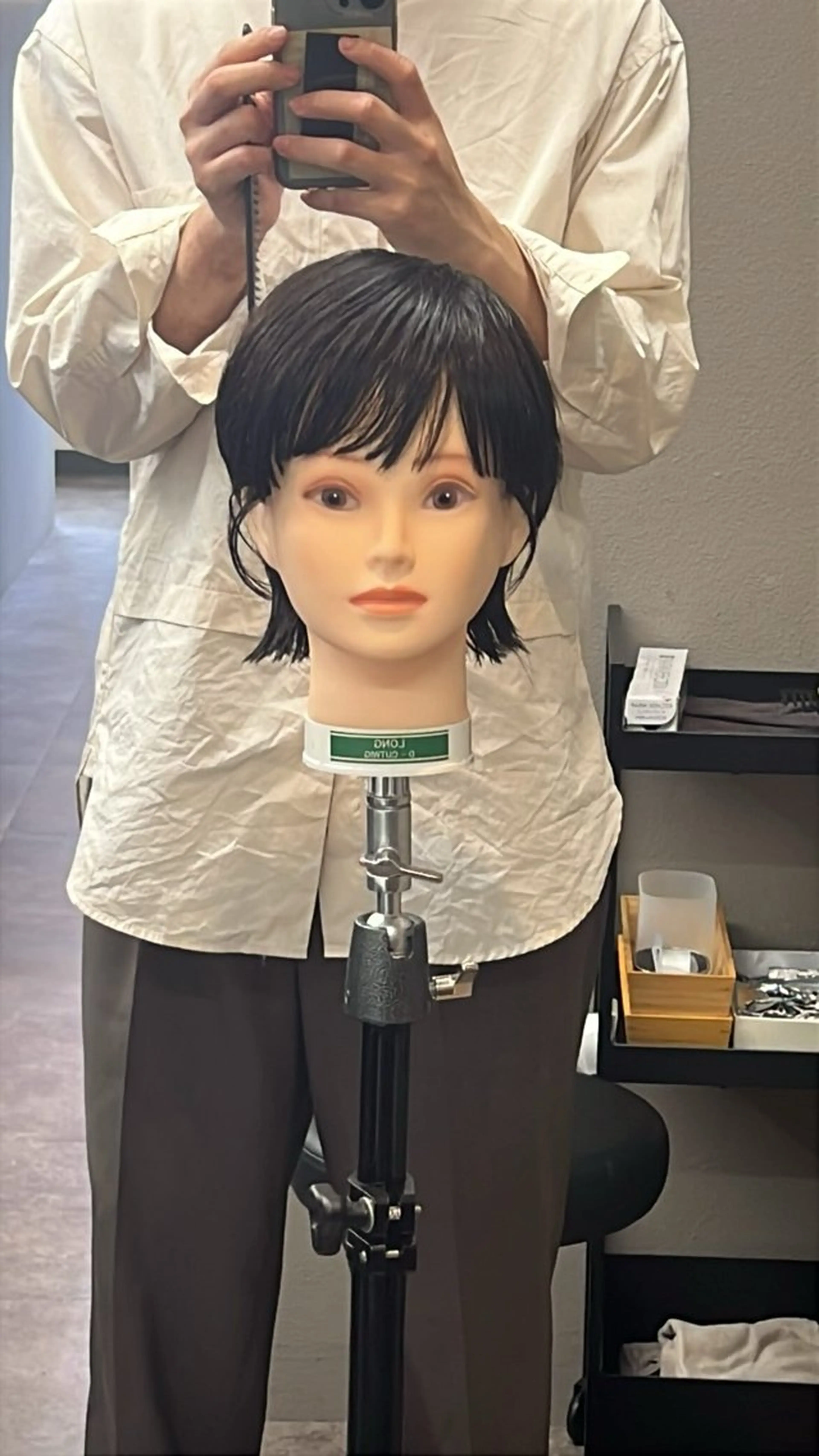 ショート パーマ パーマ/透明感カラー 元町🌱takutoのヘアスタイル