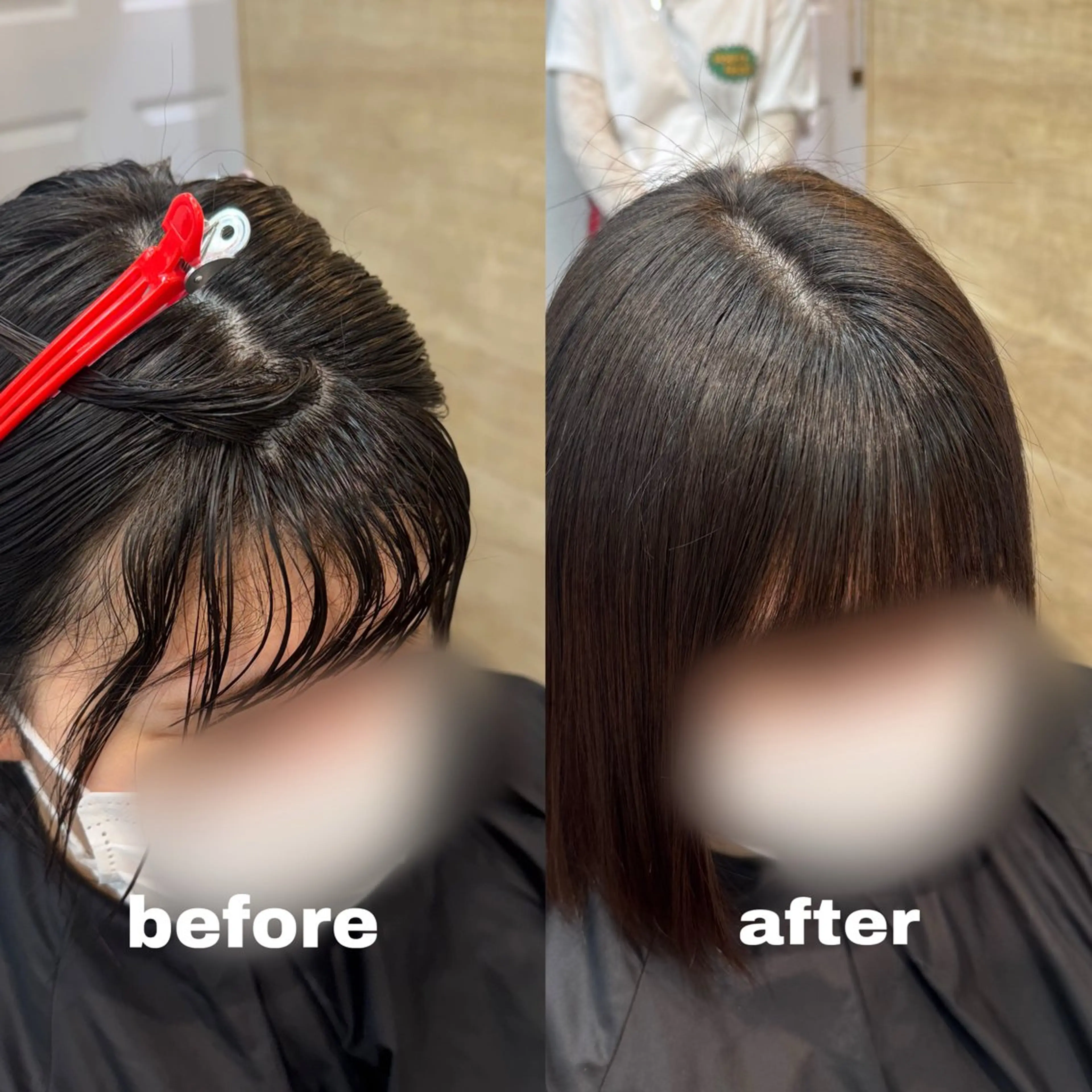 パーマ ヘアカラー 縮毛矯正 縮毛矯正/エクステ ヘアアレンジ/ひふみのヘアスタイル