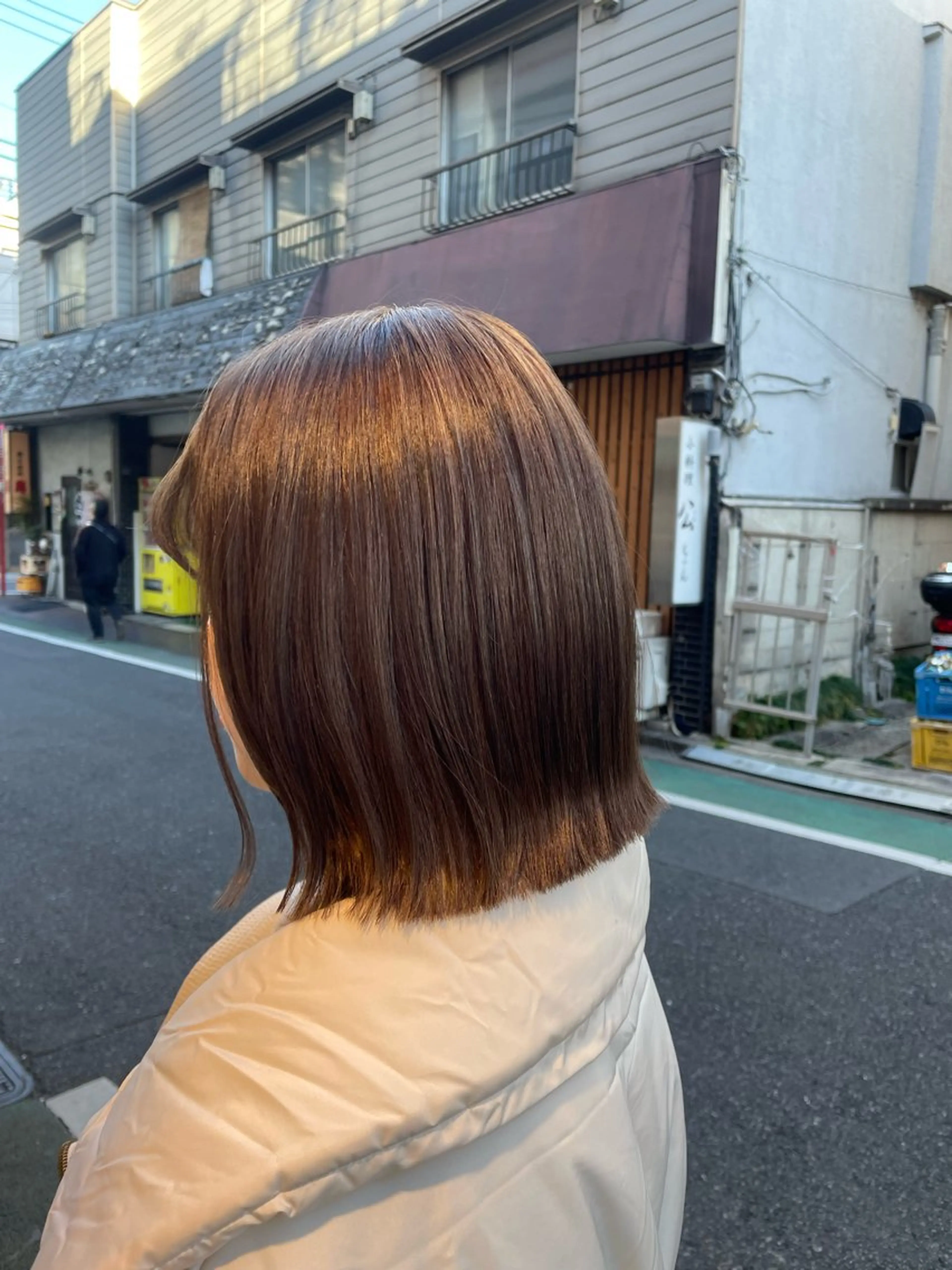 ショート ヘアカラー トリートメント ハイレート🤍🫧 池田のヘアスタイル