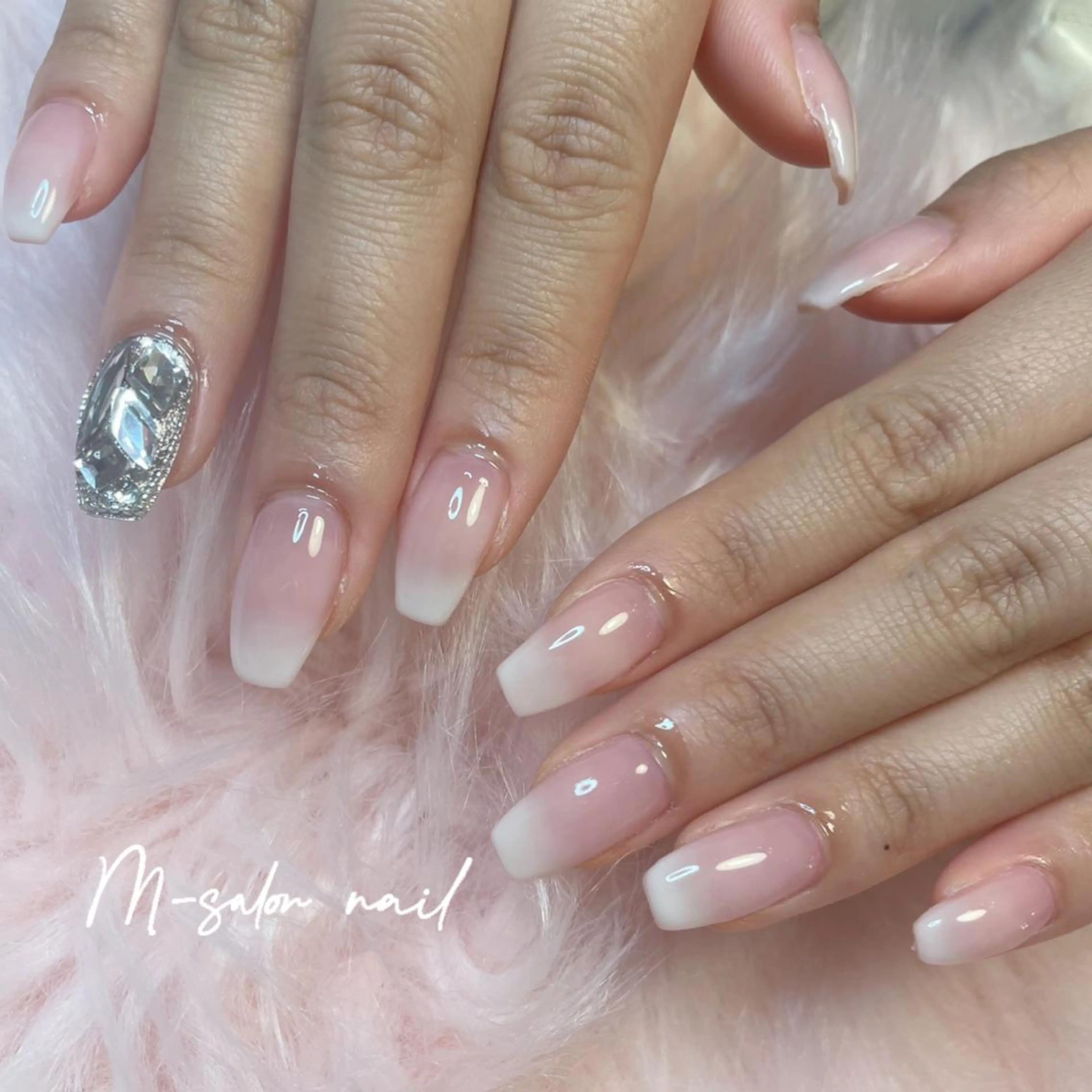 ネイル ハンドネイル 韓国/網紅/パーツ M-salonのネイルデザイン