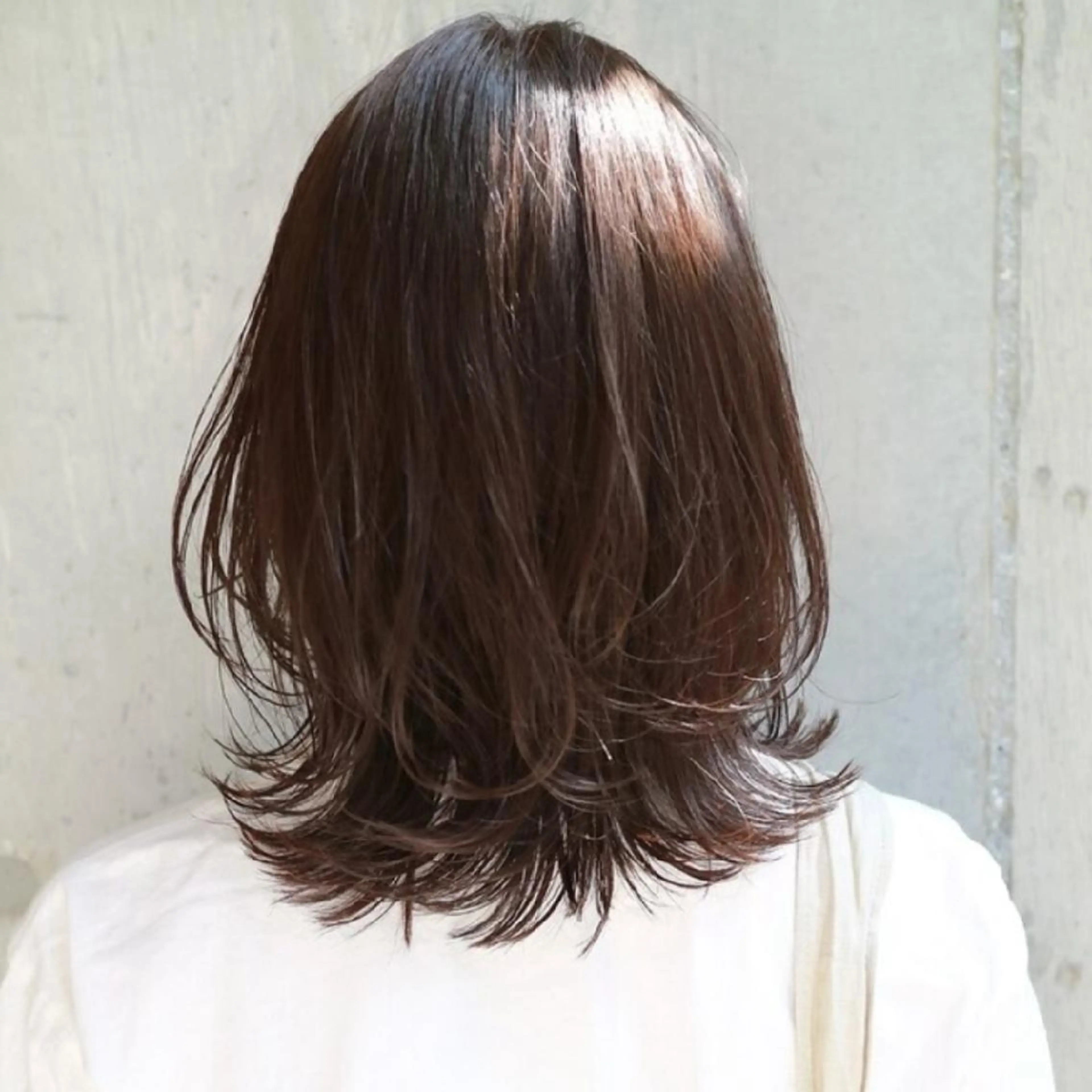 ミディアム パーマ カラー カット ヘアカラー トリートメント LOOP 佐藤のマツエク・マツパデザイン