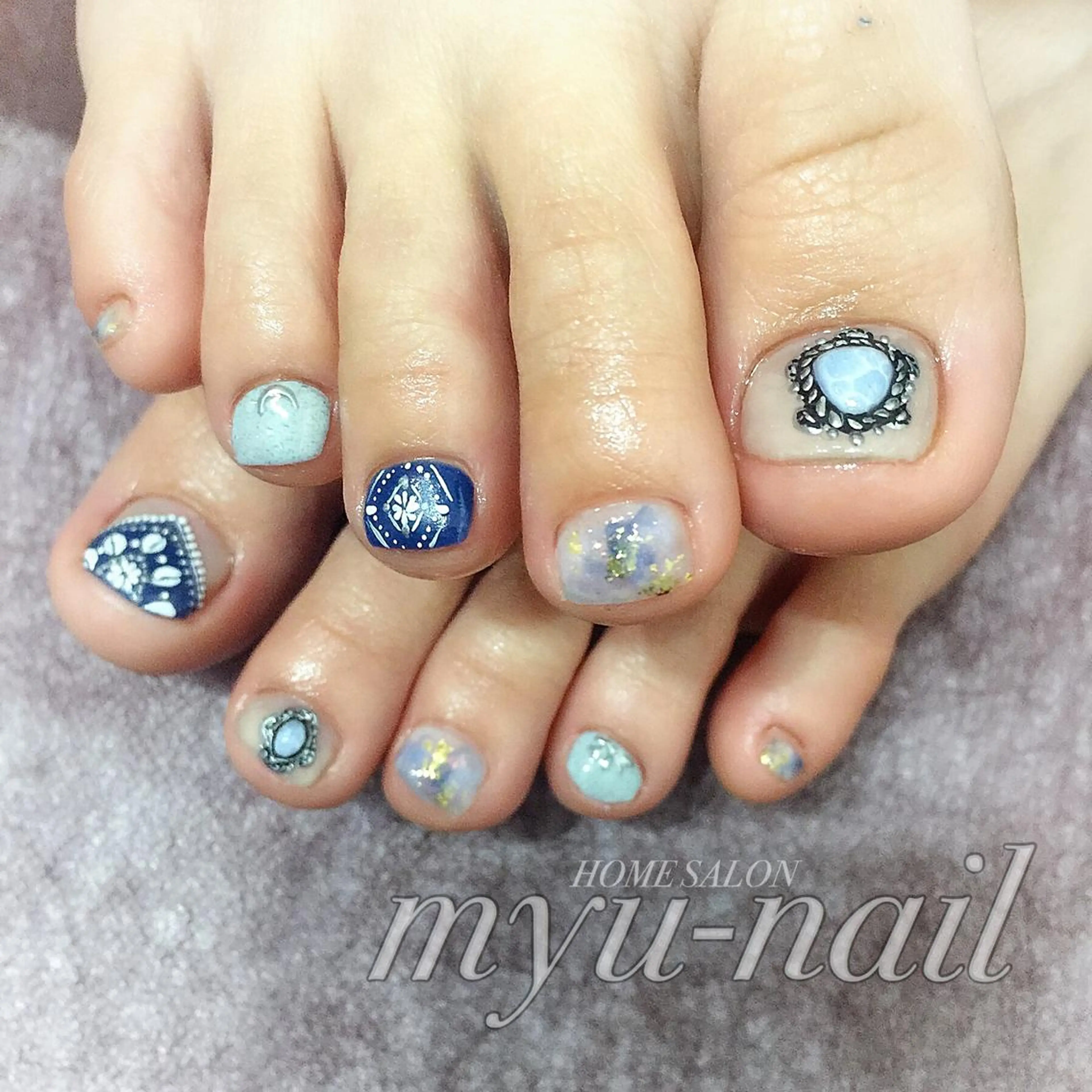 ネイル ホームサロン myu-nailのネイルデザイン