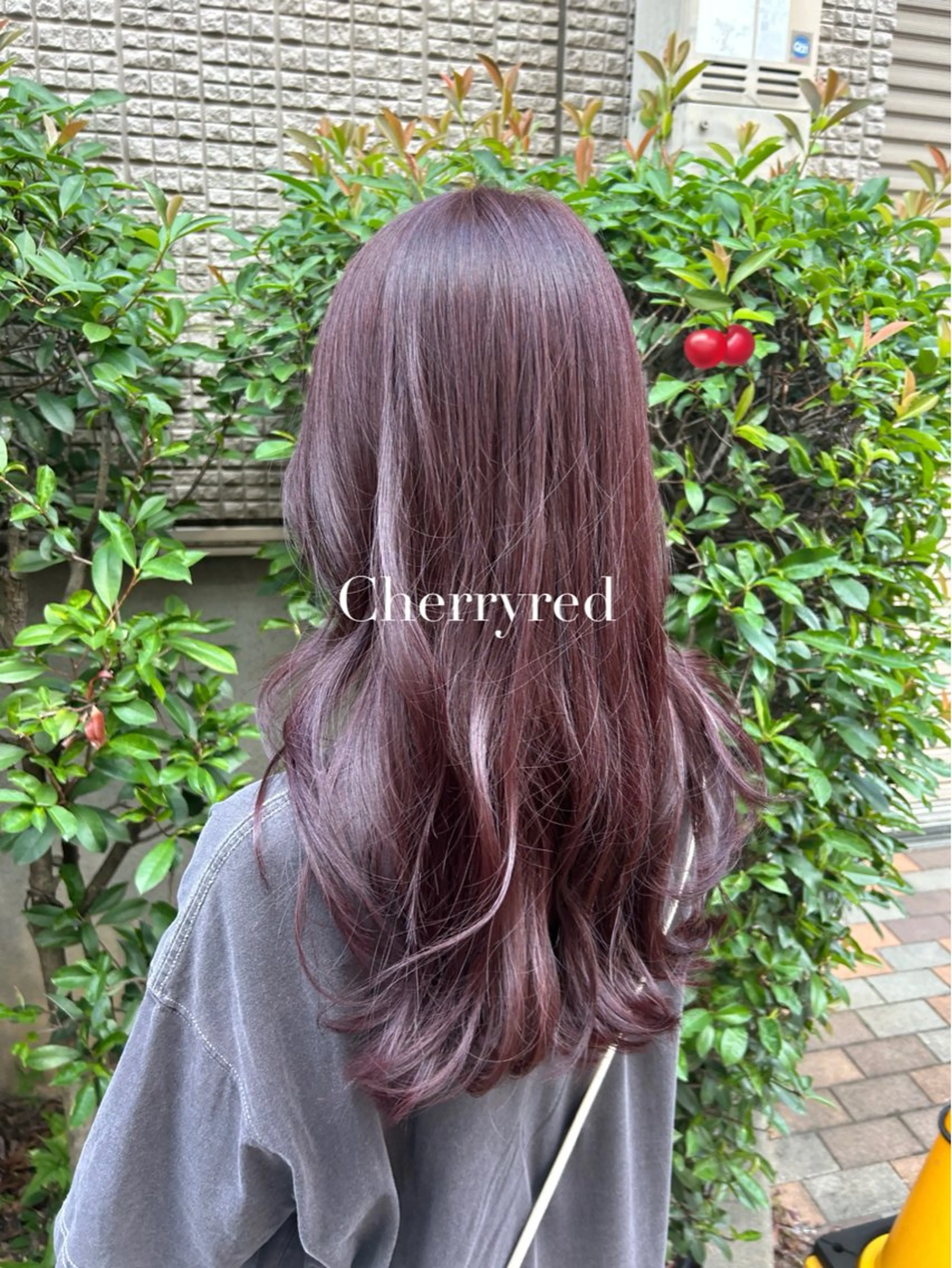 ロング カラー ダブルカラー レッドカラー ヘアカラー トリートメント 暖色･似合わせカラー (廣石沙英🎀)のヘアスタイル