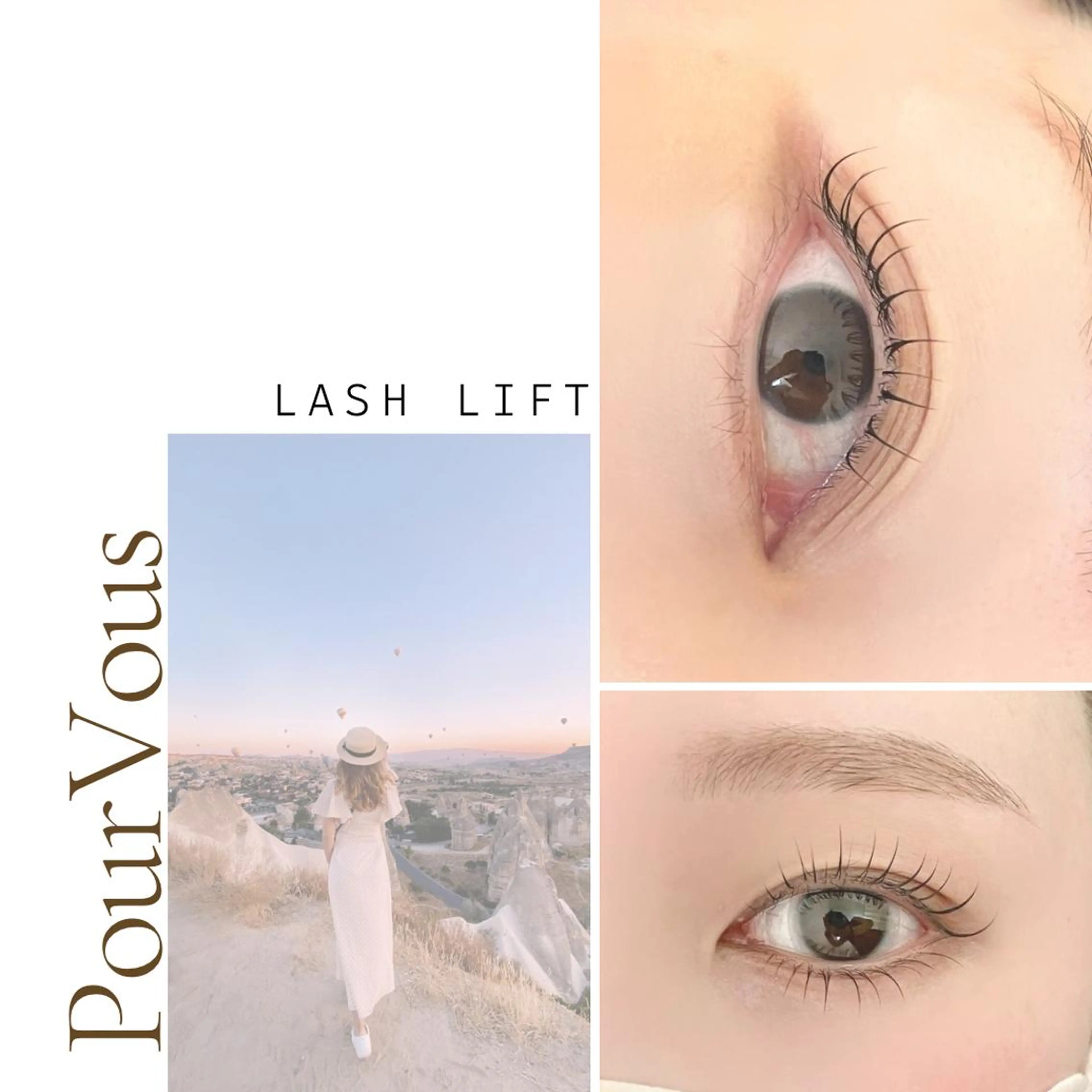 マツエク・マツパ アイブロウ pour voursのマツエク・マツパデザイン