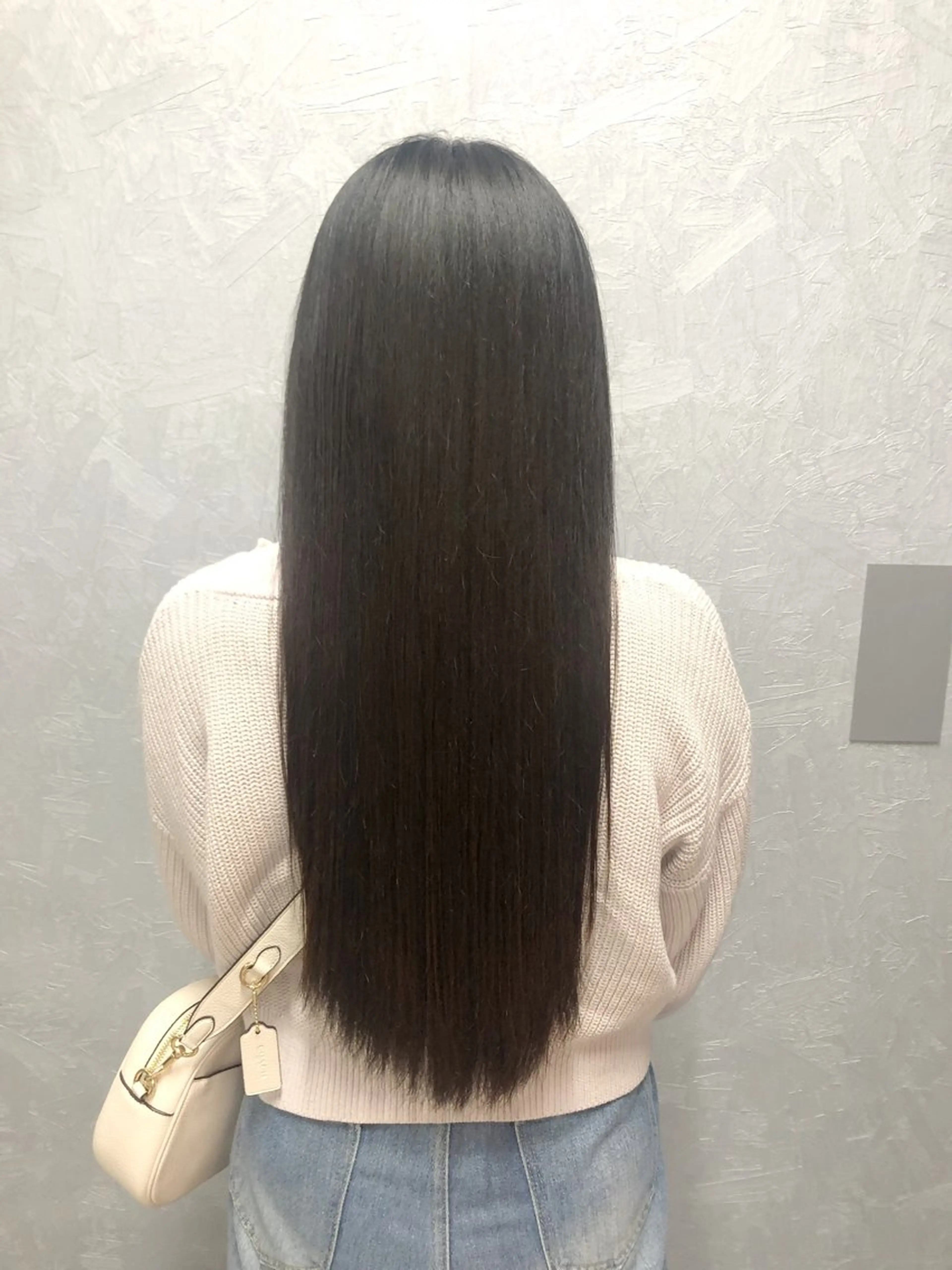 【髪質改善カラー】+カット+【link】 2ステップトリートメント ¥13200の写真