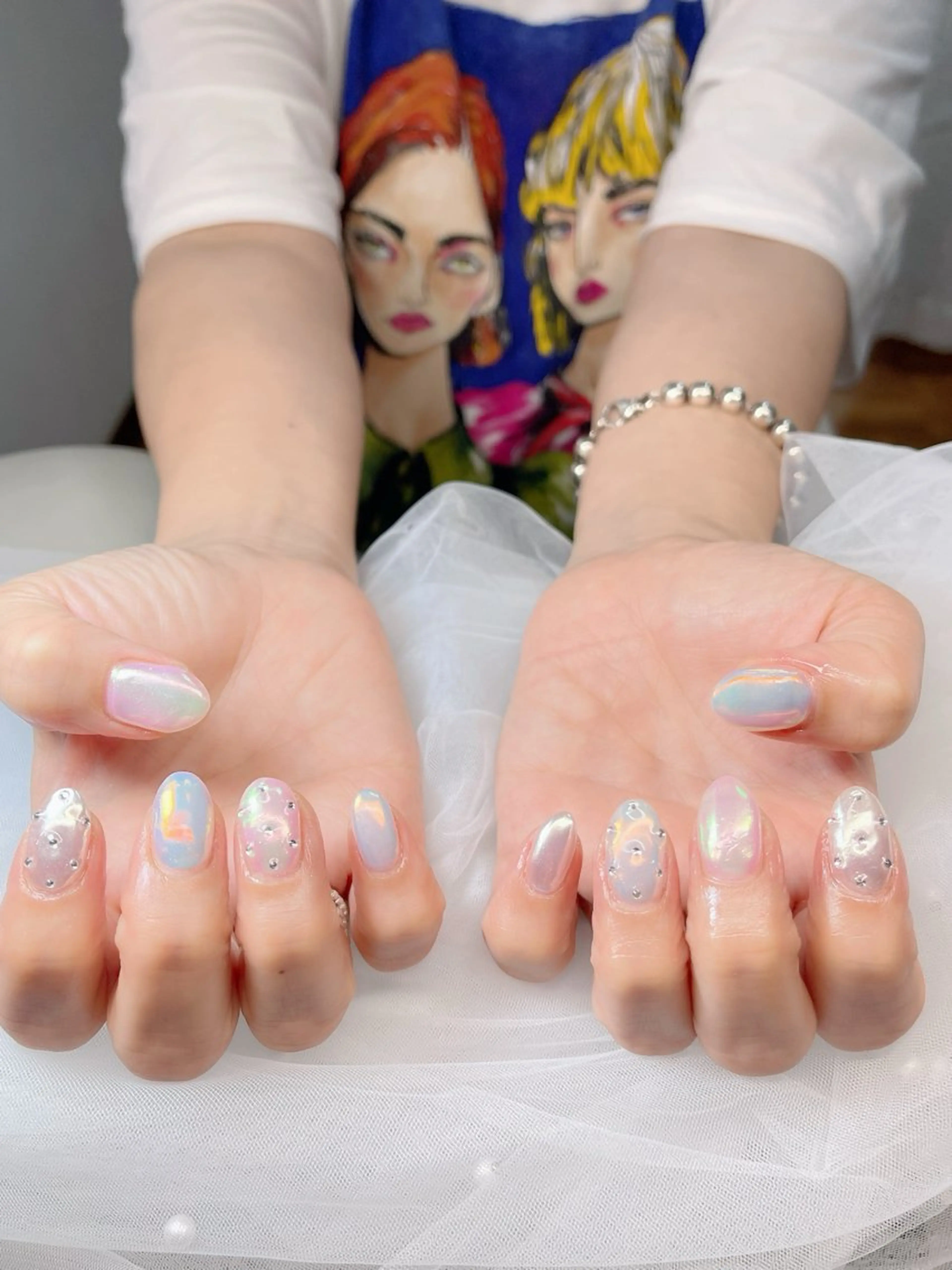 ネイル ハイネイル 自宅サロンのネイルデザイン