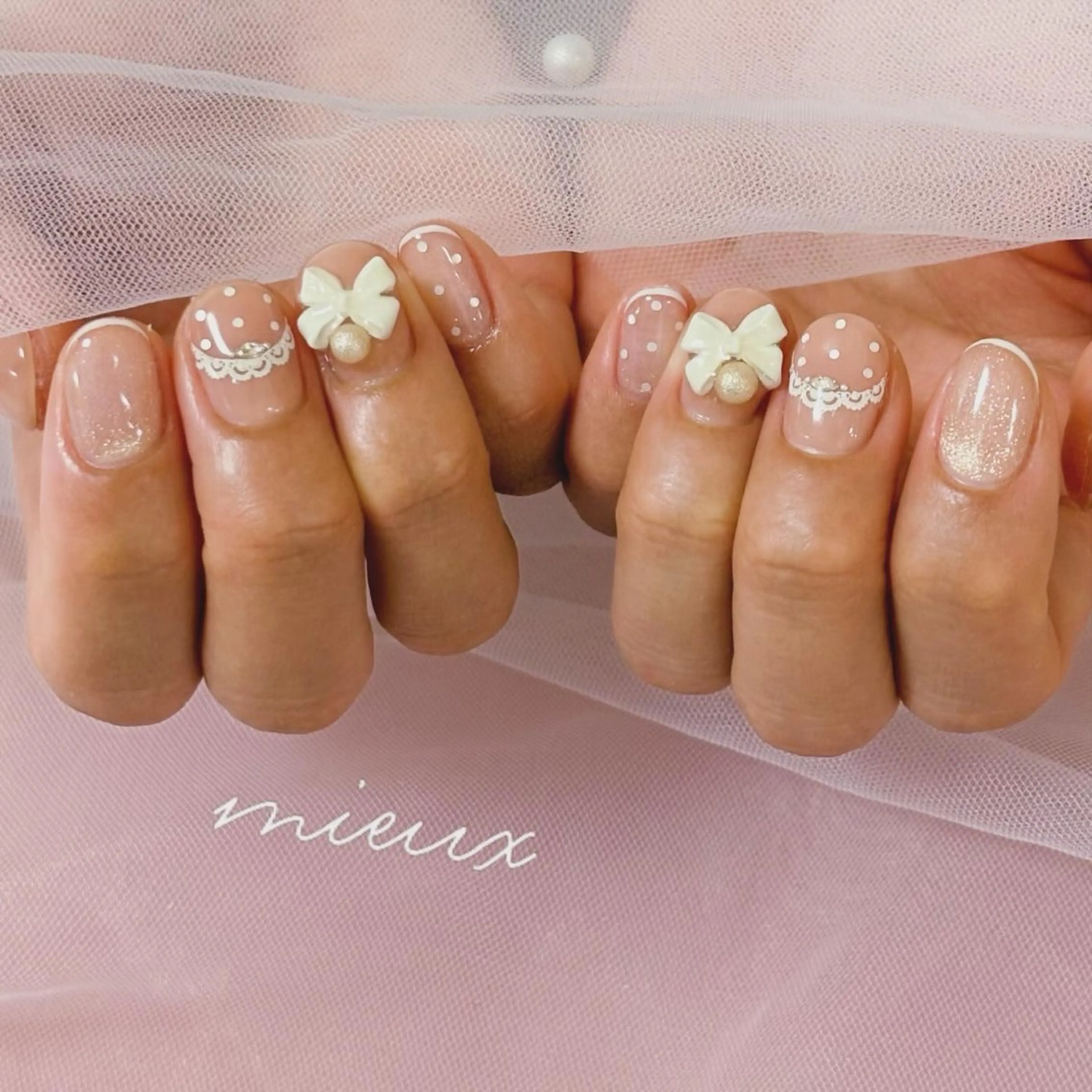 ネイル ハンドネイル nail salon  mieux所属・nailsalon mieuxのネイルデザイン