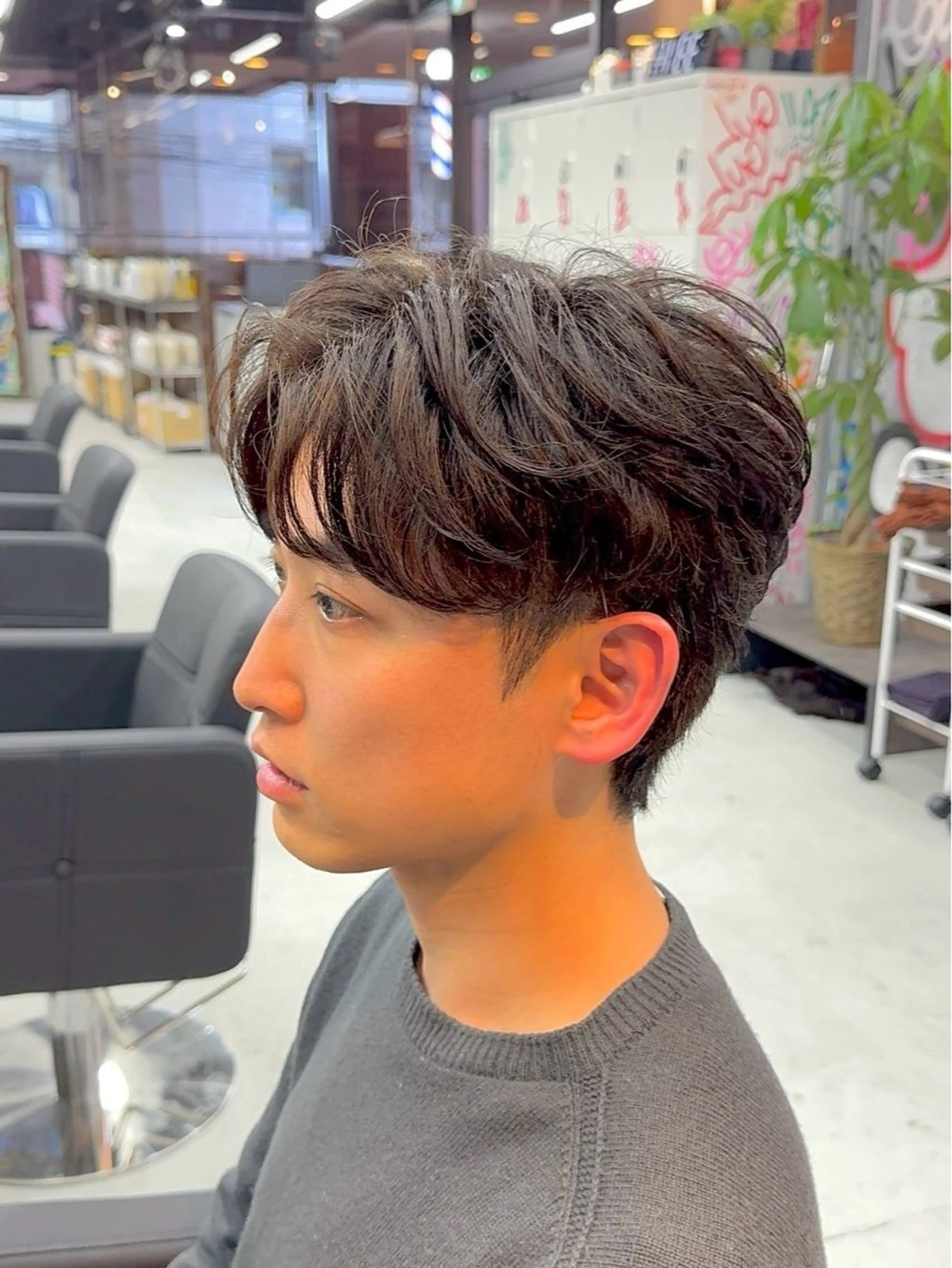 メンズ カット ヘアカラー 🔥メンズ特化🔥 パーマ🔥カメイのヘアスタイル