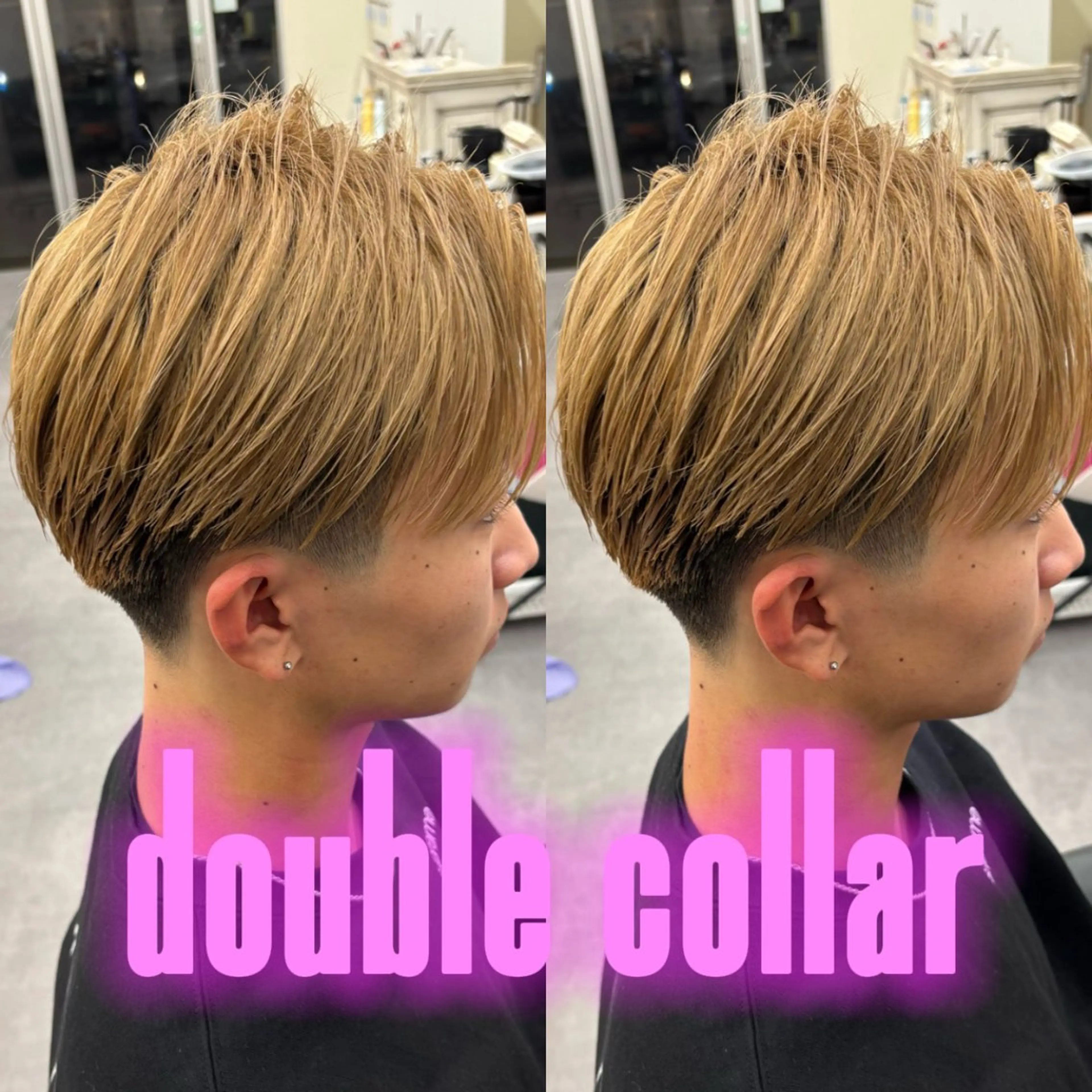 ショート カラー メンズ 🪯滋賀県草津/ メンズ吉永祐也🪯のヘアスタイル