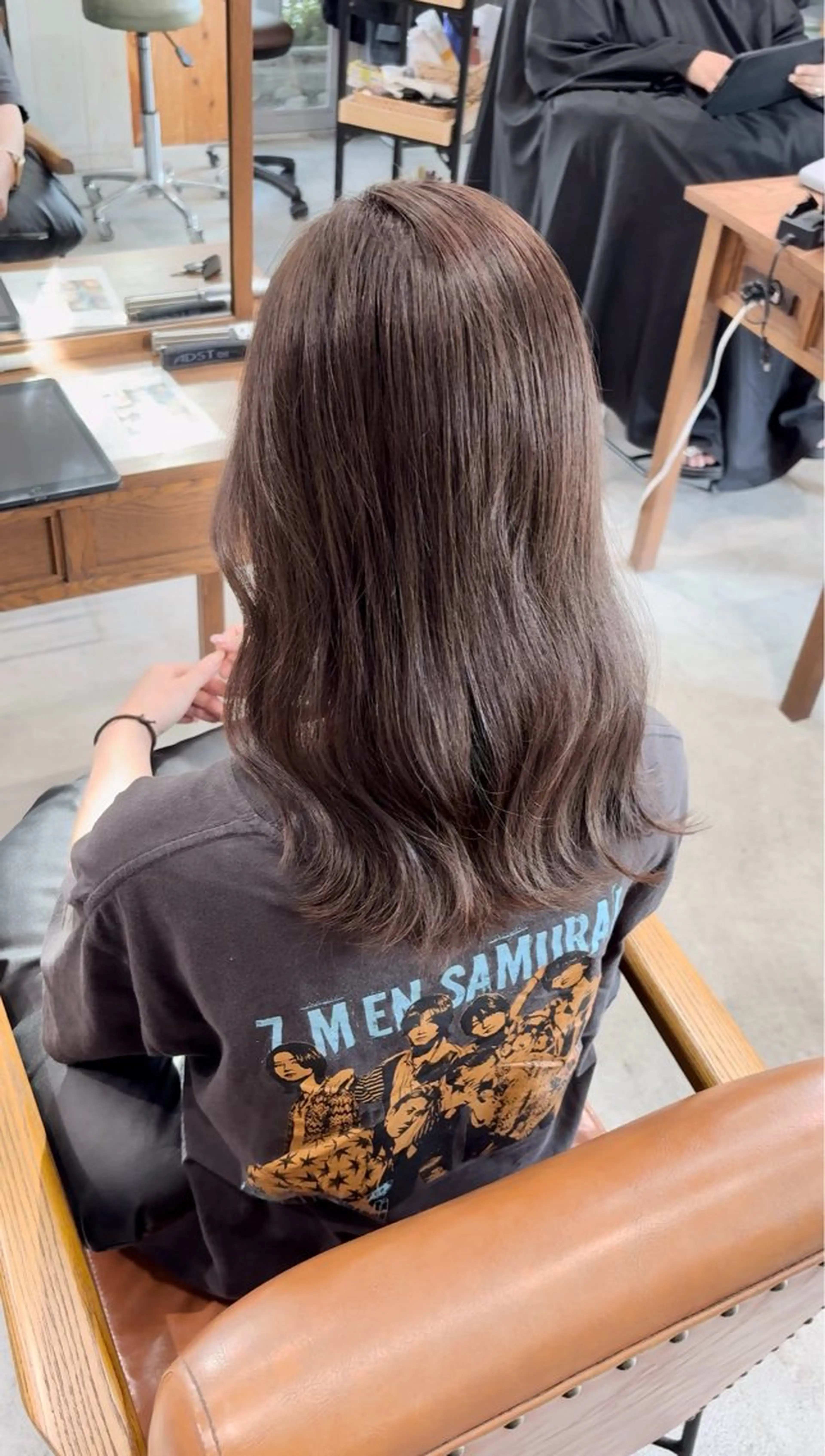 セミロング カット ヘアカラー トリートメント SONO 【一宮】のヘアスタイル