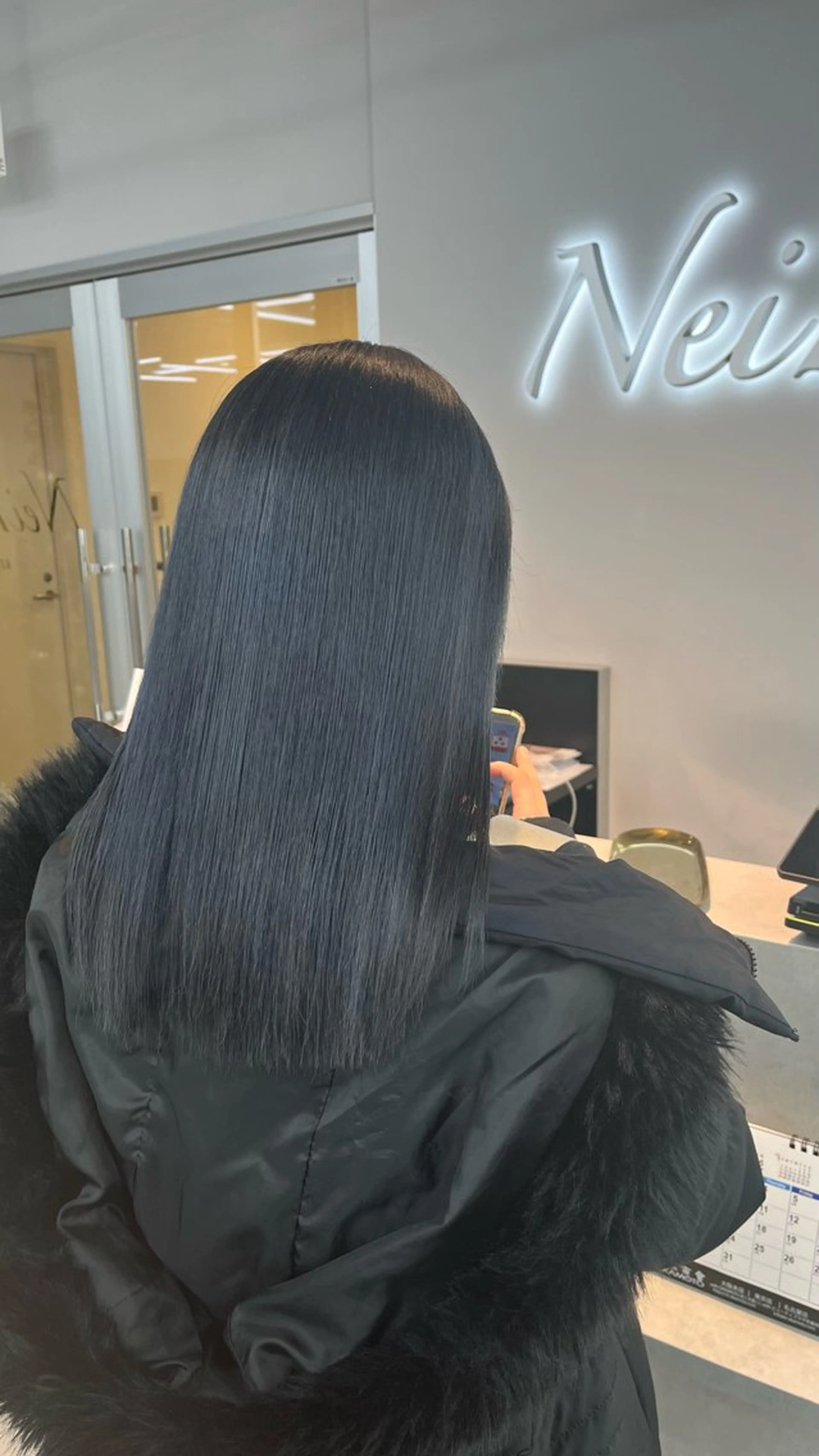 ロング 縮毛矯正 ヘアカラー 🫧エクステ/ハイ トーン/ℳ𝒶𝒾のヘアスタイル