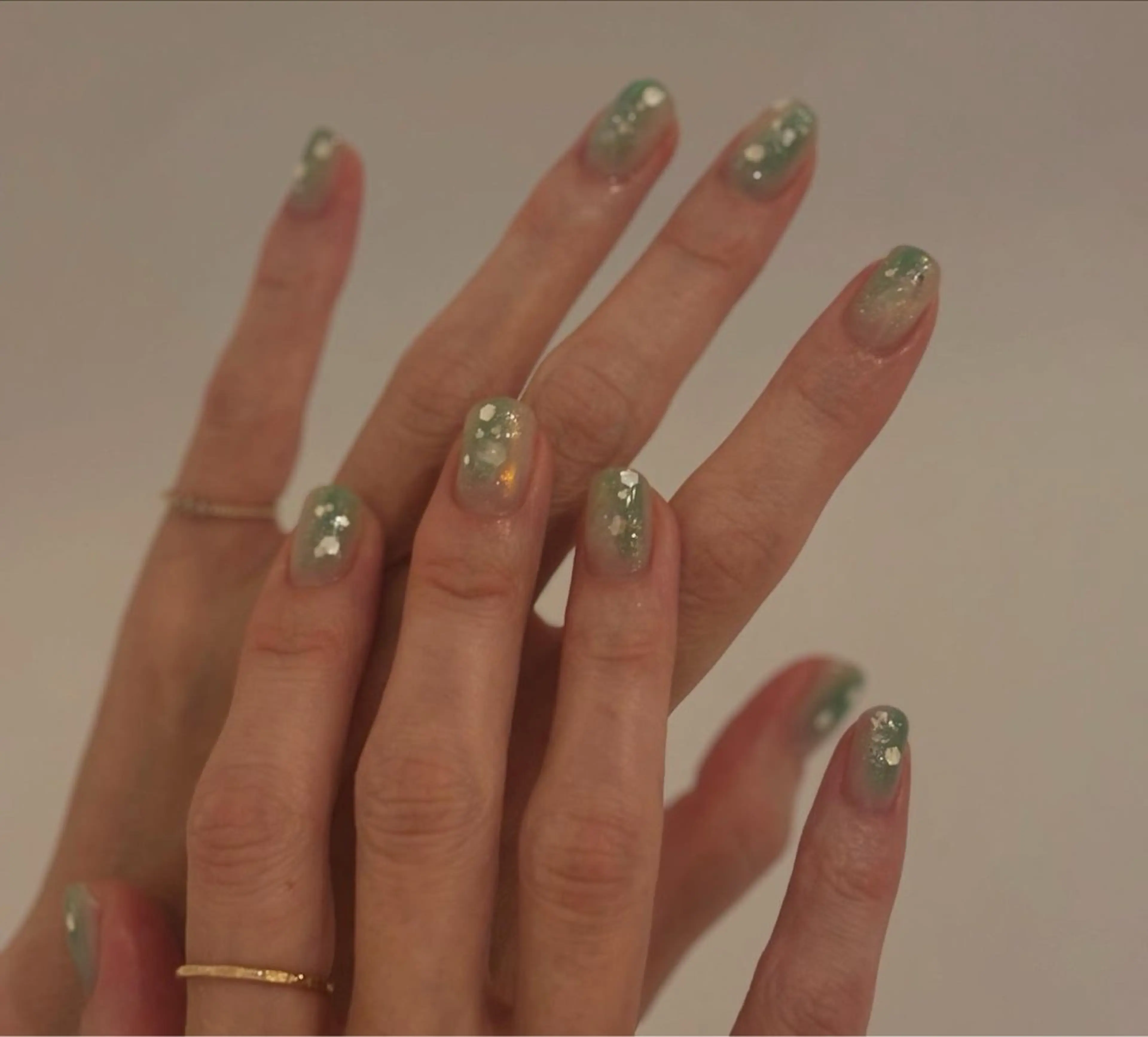 ネイル ラメ(グリッター) ハンドネイル Elio所属・Elio 国泰寺のネイルデザイン