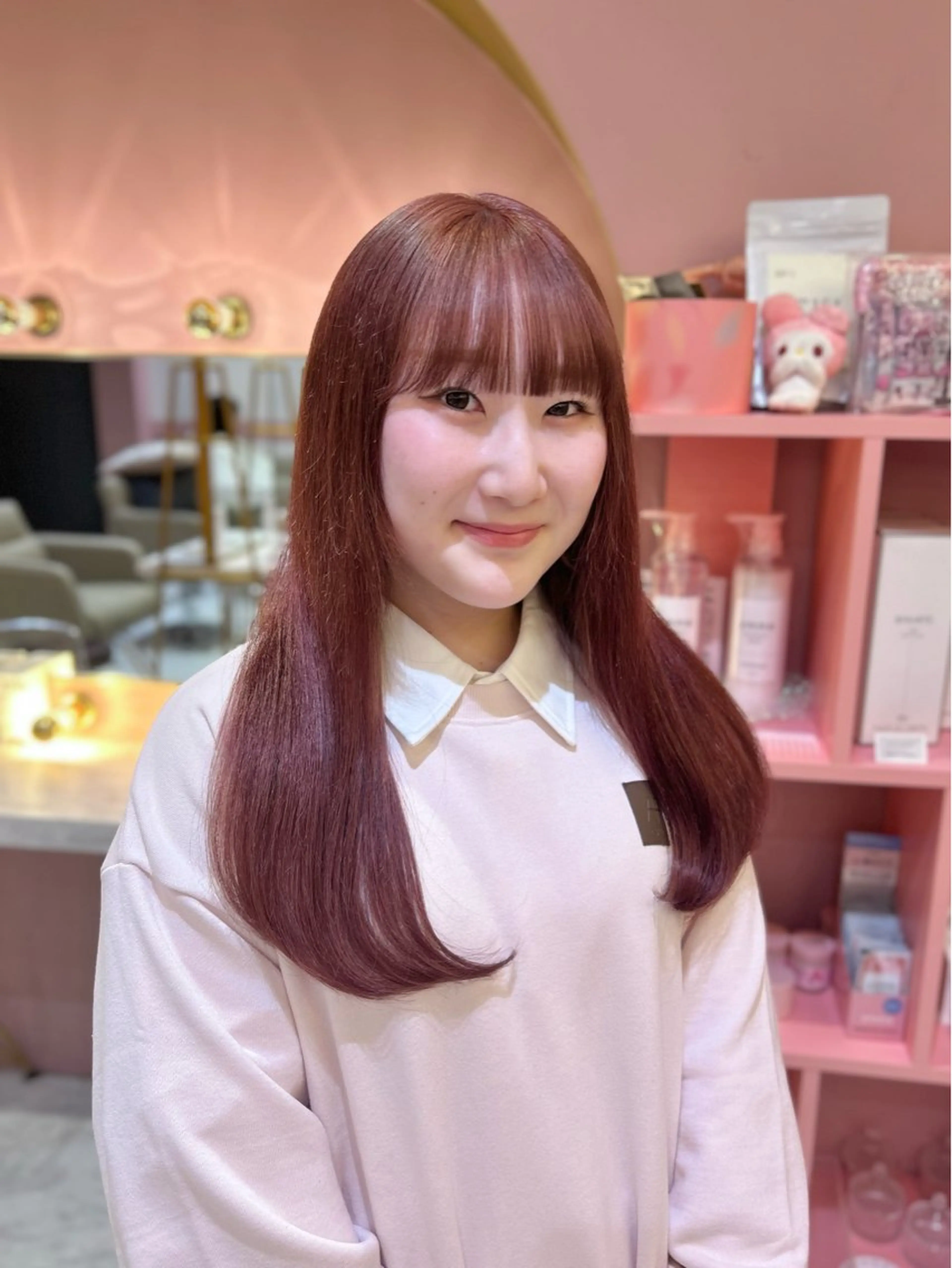 ロング カラー カット ヘアカラー 横浜/レイヤー/ボブ shiira👼🏻のヘアスタイル