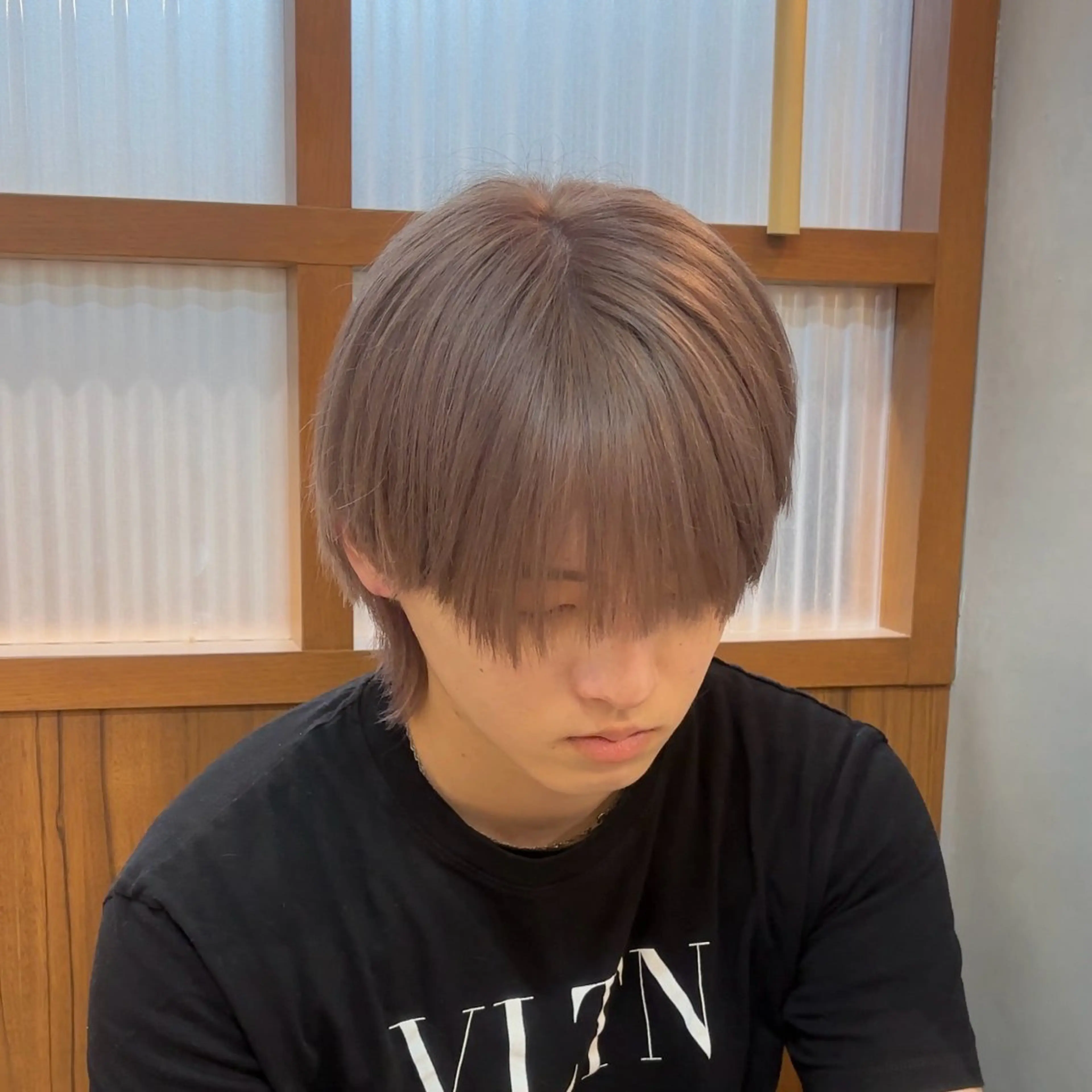 ショート カラー メンズ カット ヘアカラー トリートメント 🌈山口摩七斗 /レイヤー/ブリーチのヘアスタイル