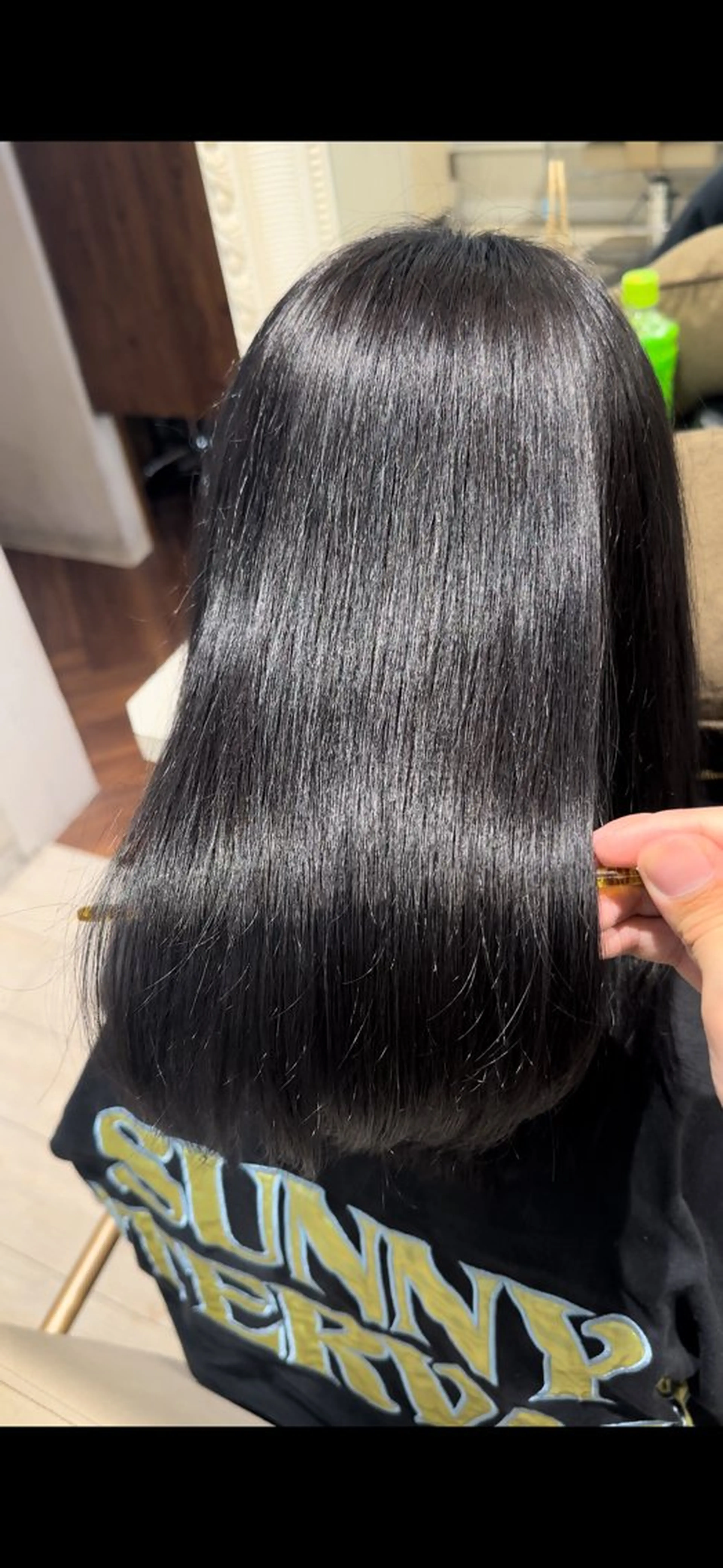 ミディアム Zina/髪質改善/ 縮毛矯正/谷内昇太のヘアスタイル