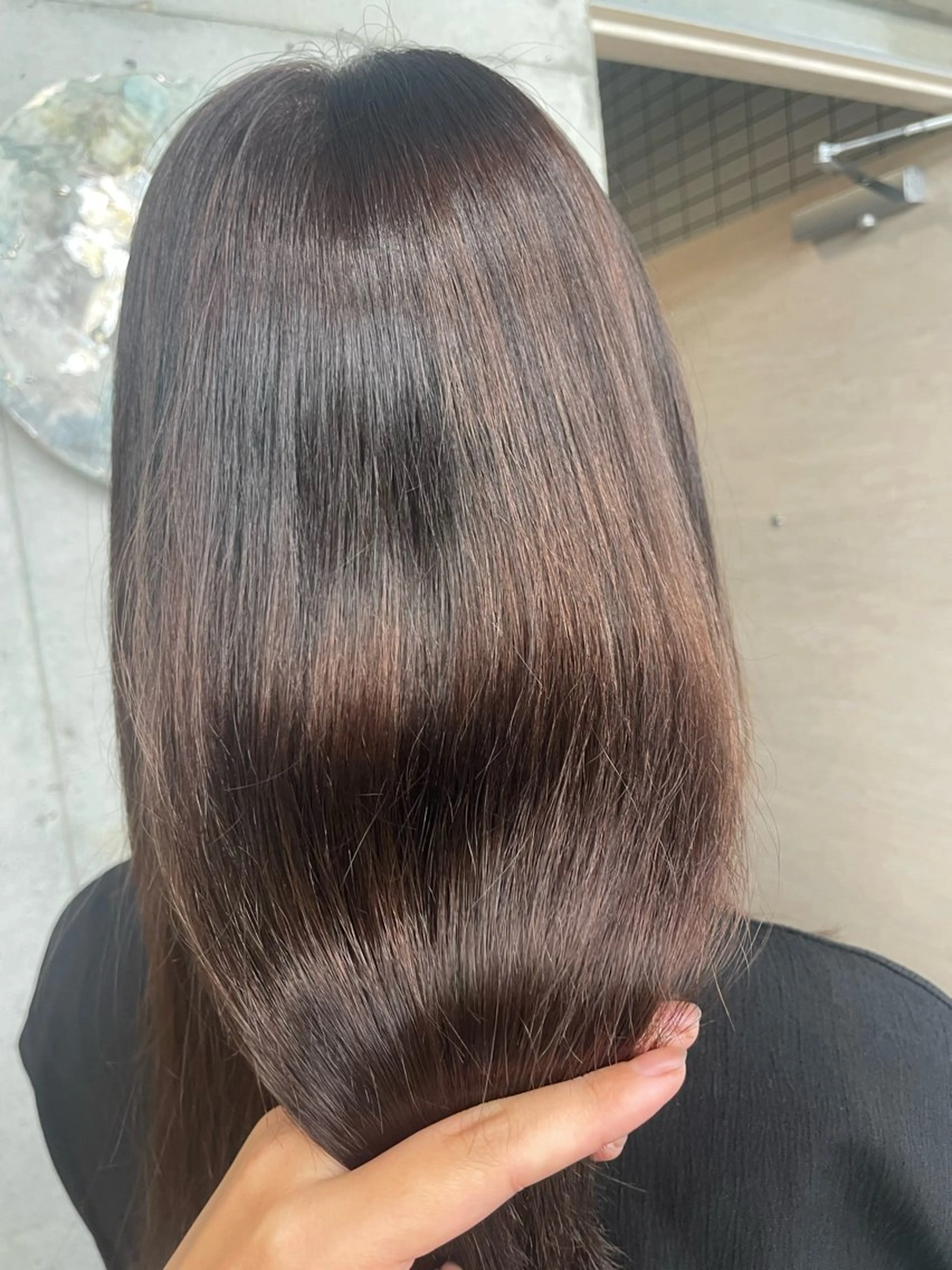 セミロング カラー パーマ カット ヘアカラー 縮毛矯正 トリートメント 🎀レイヤー/パーマ カラー/ai🎀のヘアスタイル