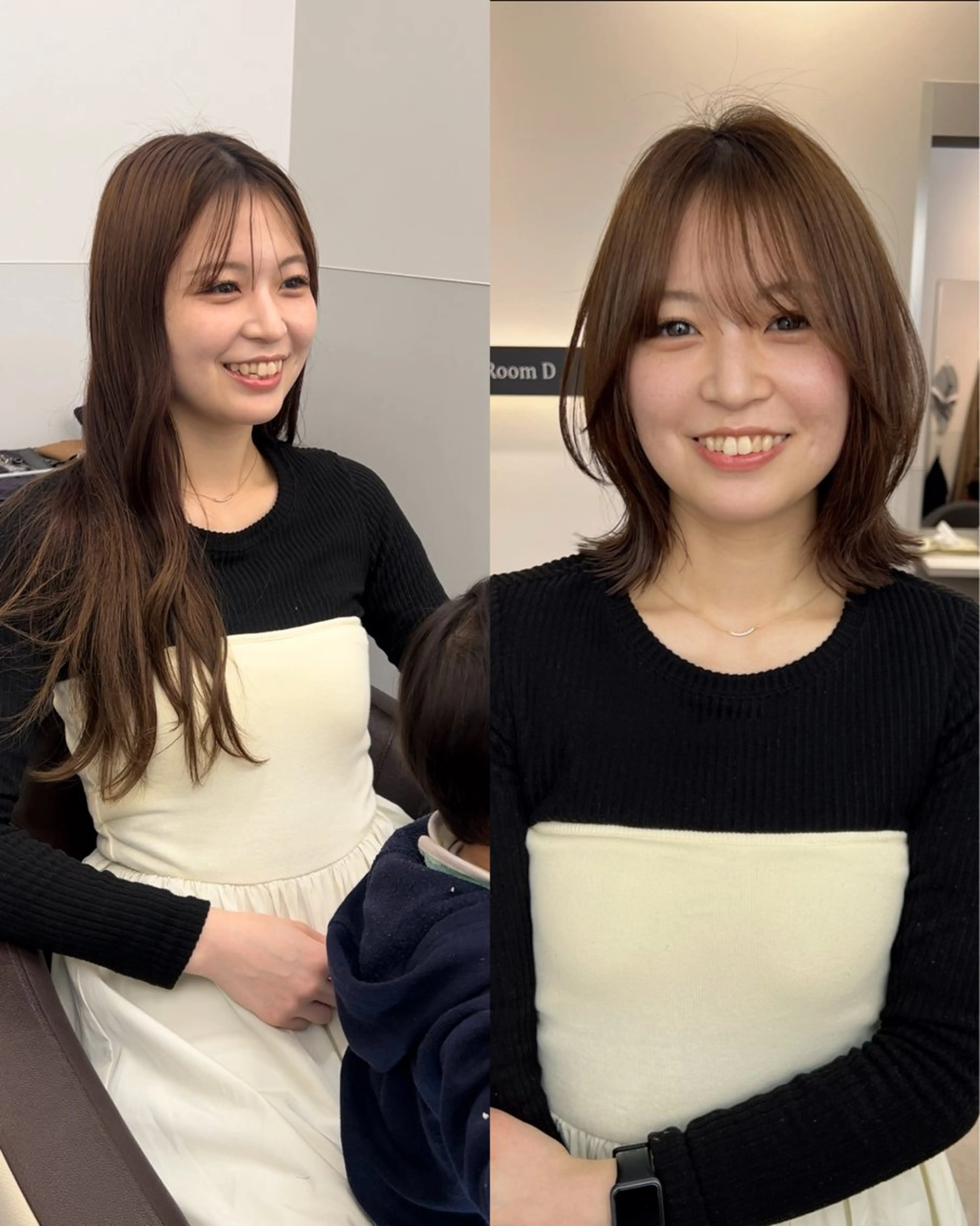 ミディアム ボブレイヤー ボブ レイヤーカット 峠 祐樹のヘアスタイル