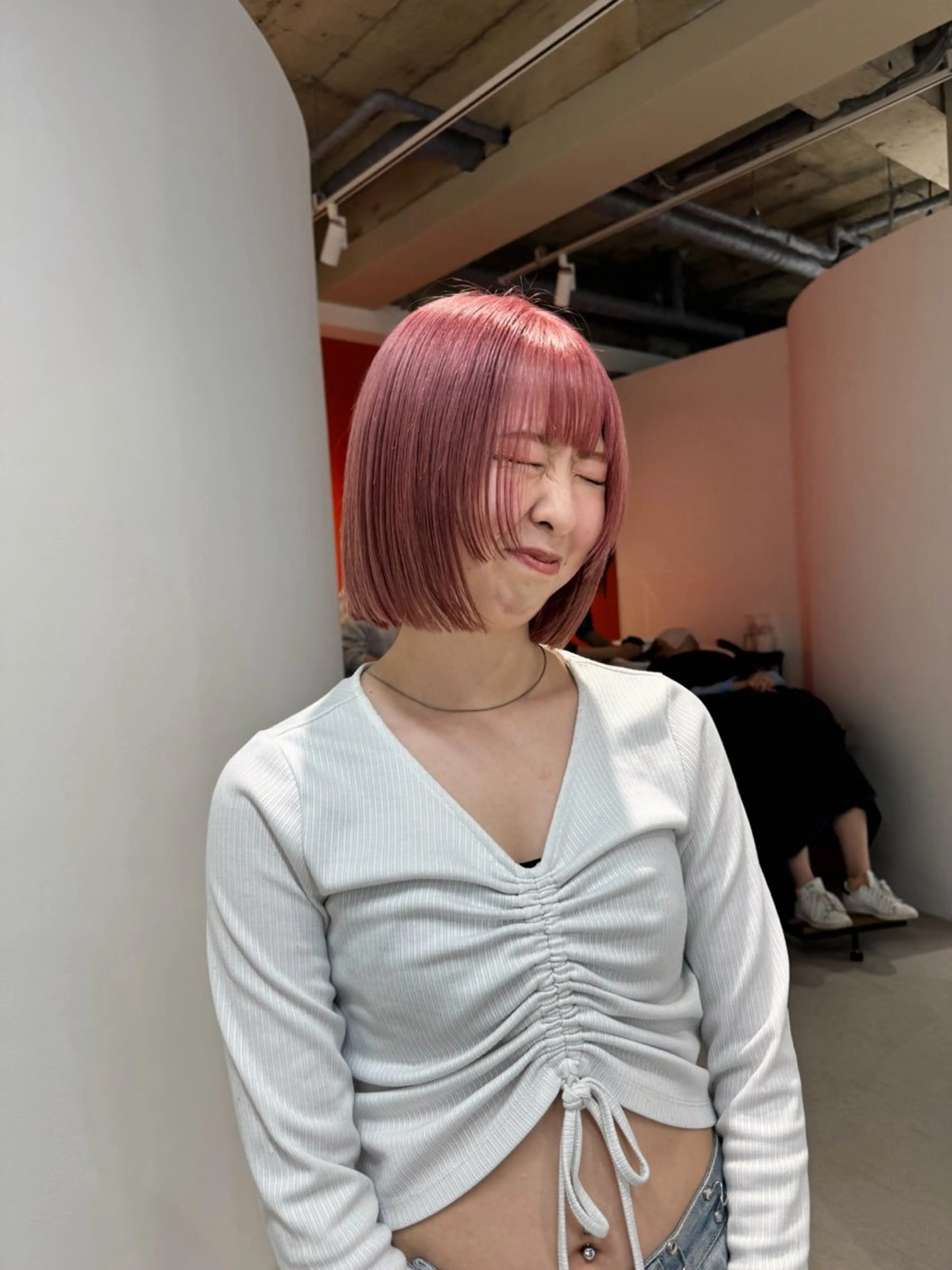 ショート 可愛いパーマスタイル といえばISSEYのヘアスタイル