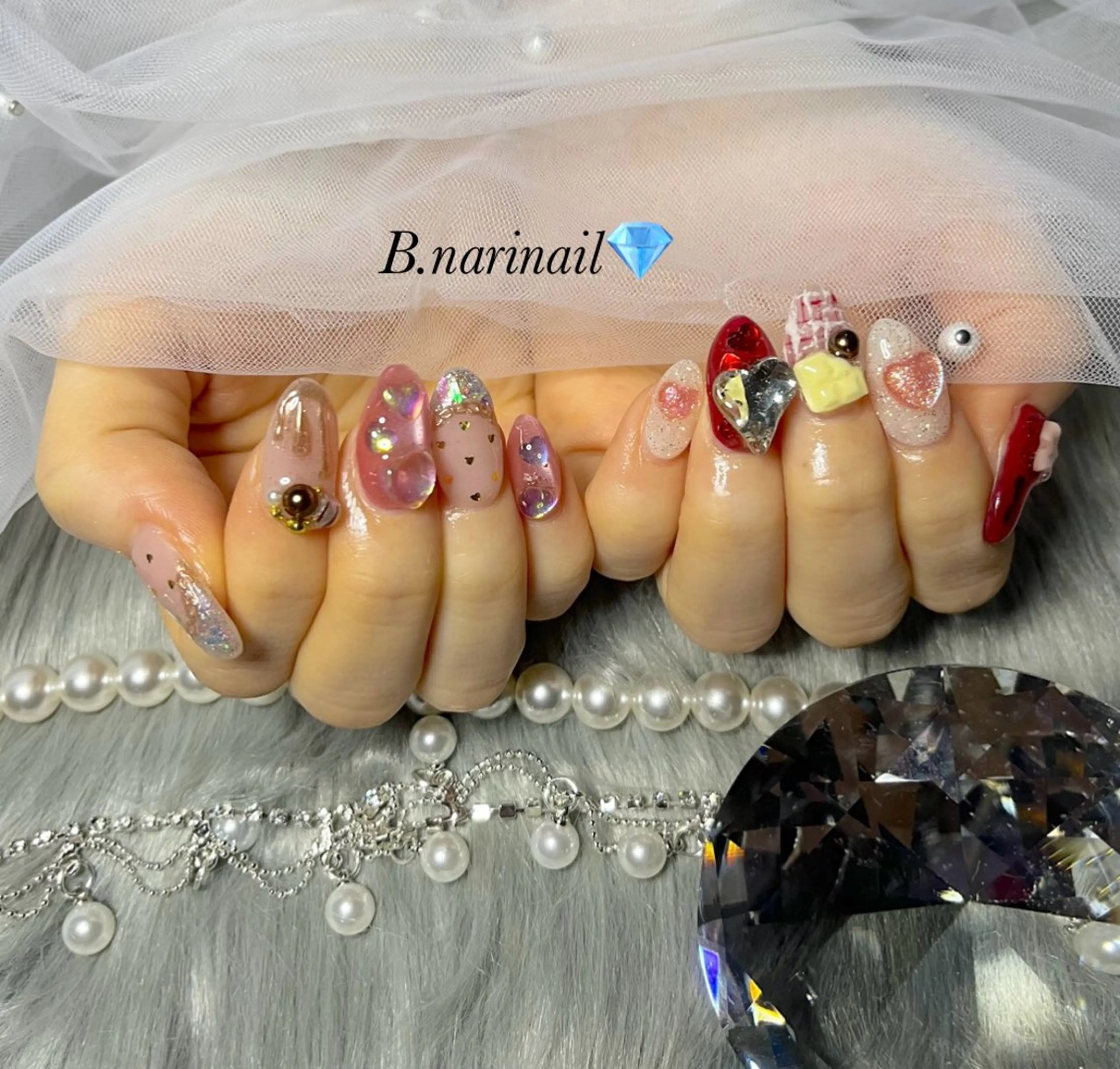 ネイル ハンドネイル ハンドケア b.nari nailのネイルデザイン