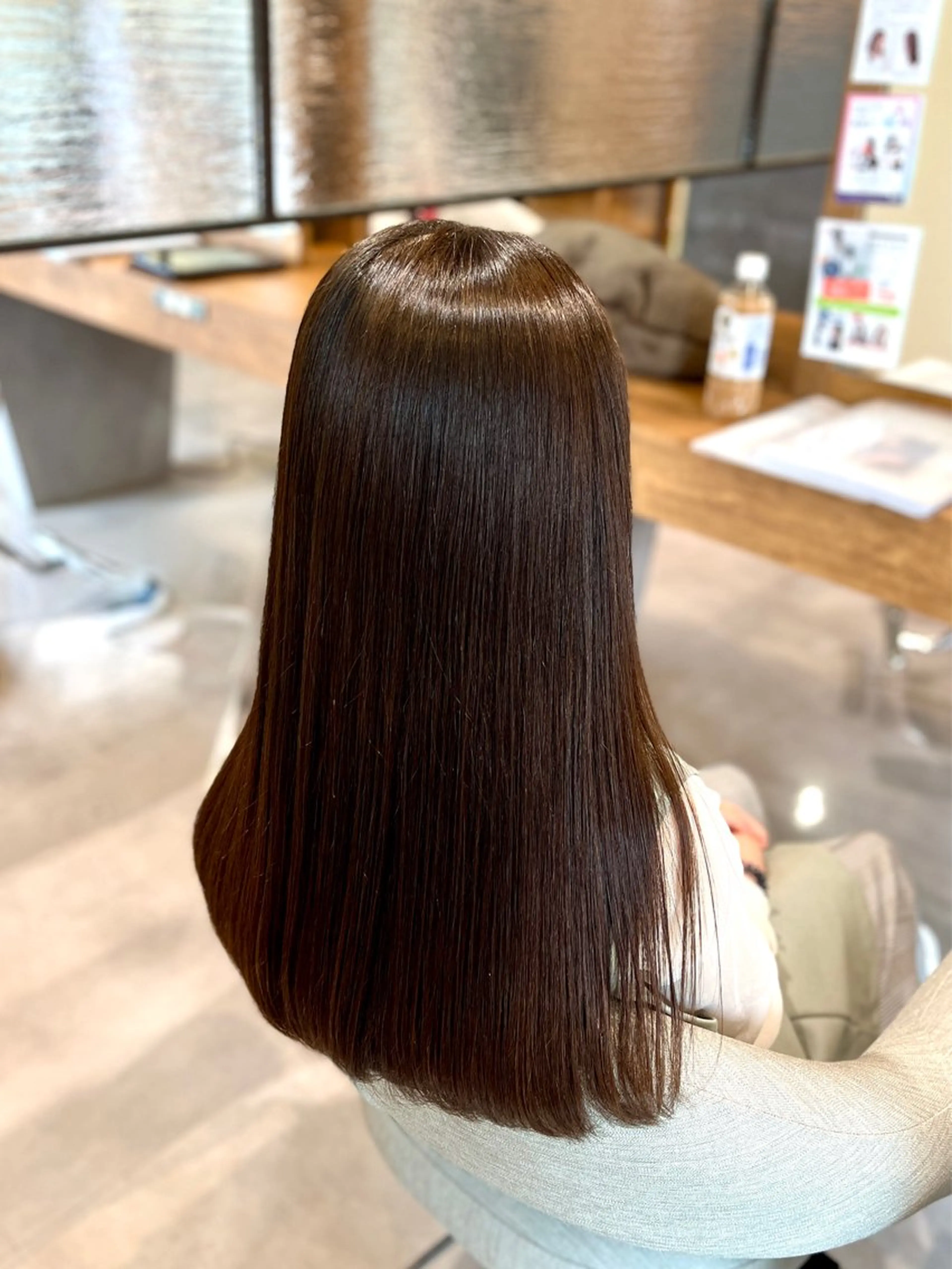 ロング 髪質改善 トリートメント Zina.金上美玲 ✲Layer✲南船橋のヘアスタイル