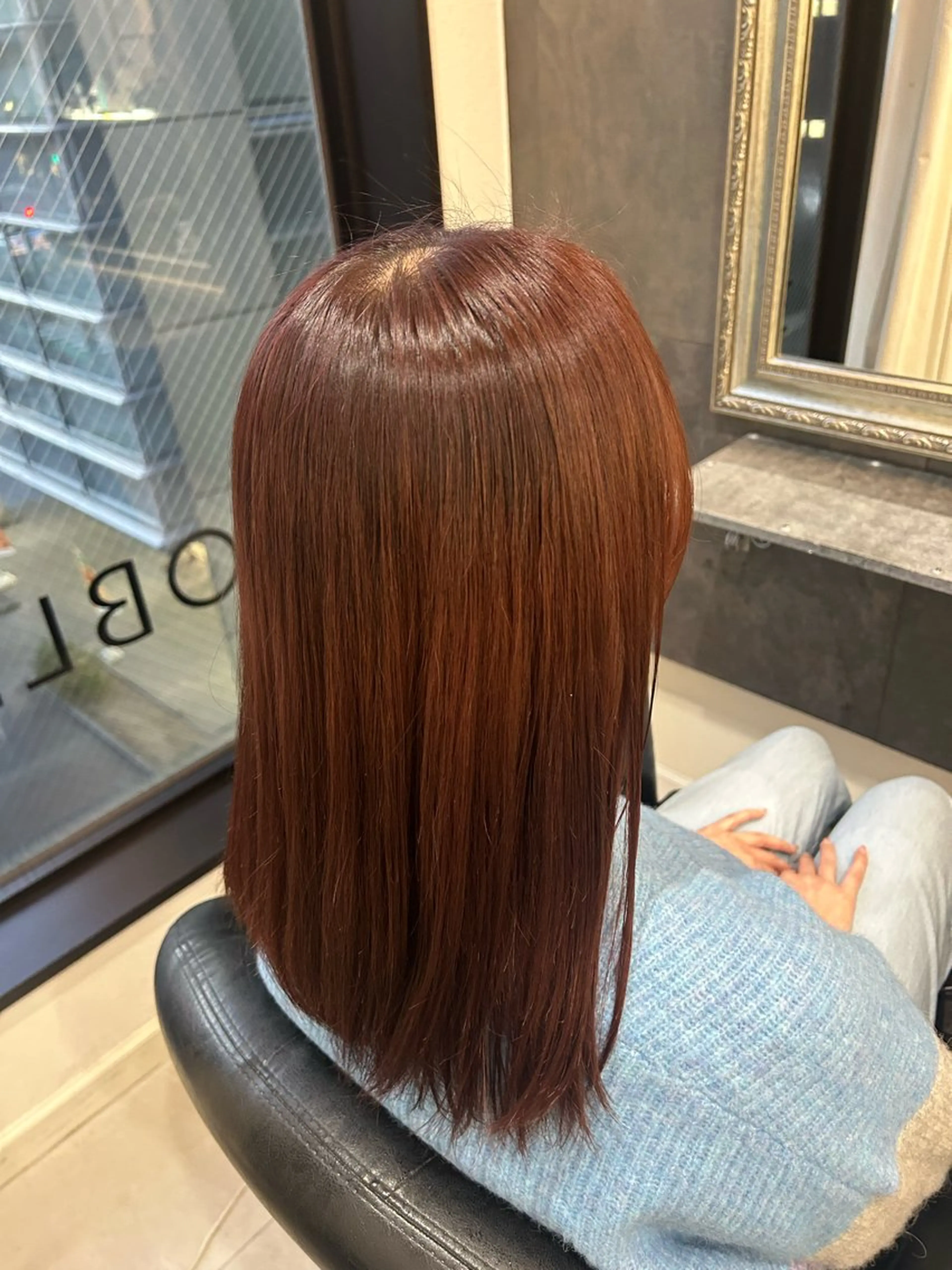 カラー ヘアカラー トリートメント 💎ケアブリーチ💎 艶カラー/ふうとのヘアスタイル