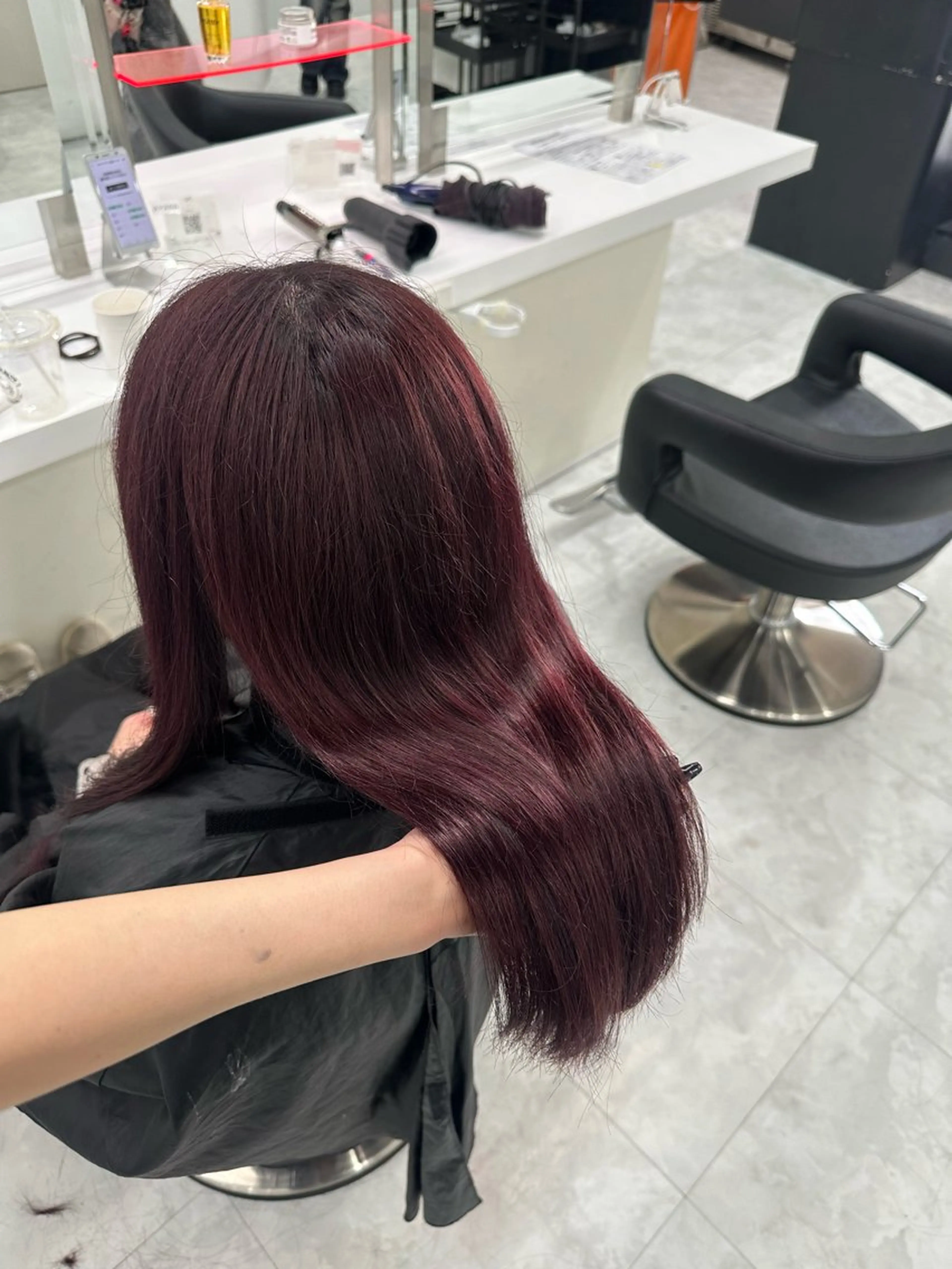 ロング 韓国ガーリー🤍ハイ トーン🤍Ayanaのヘアスタイル