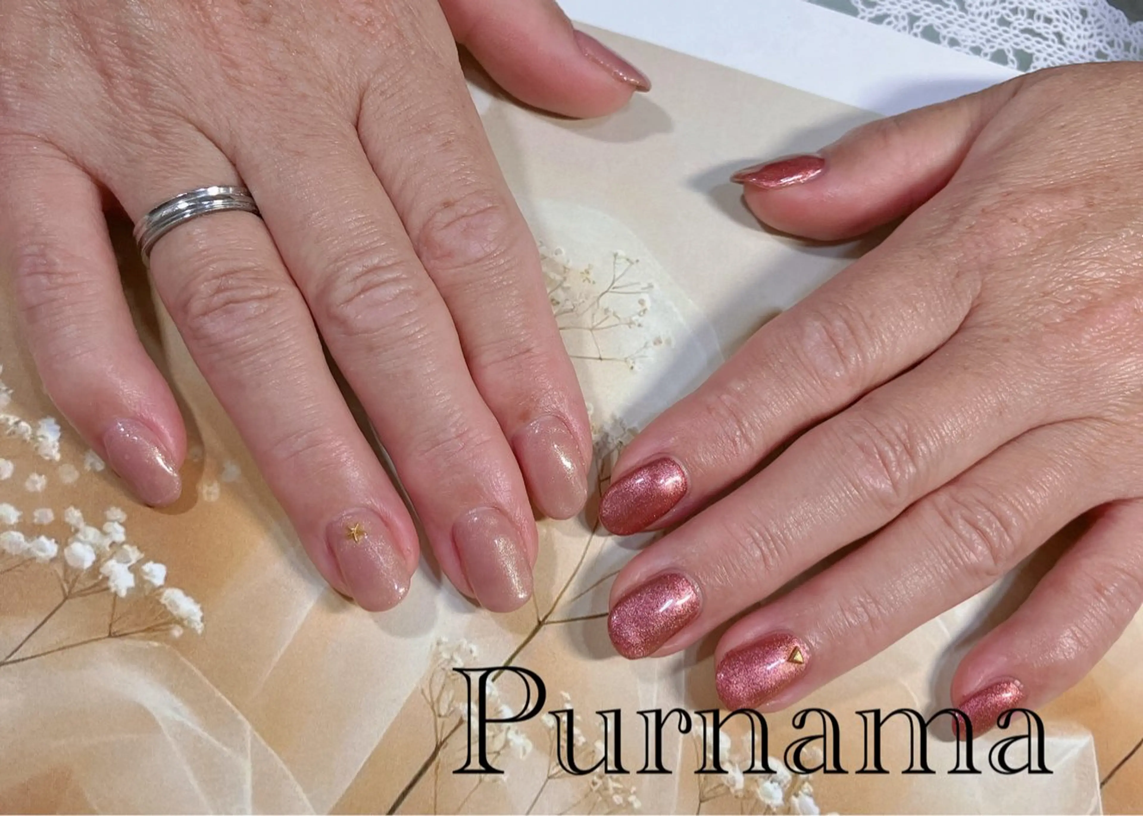 ネイル Purnama あきのネイルデザイン