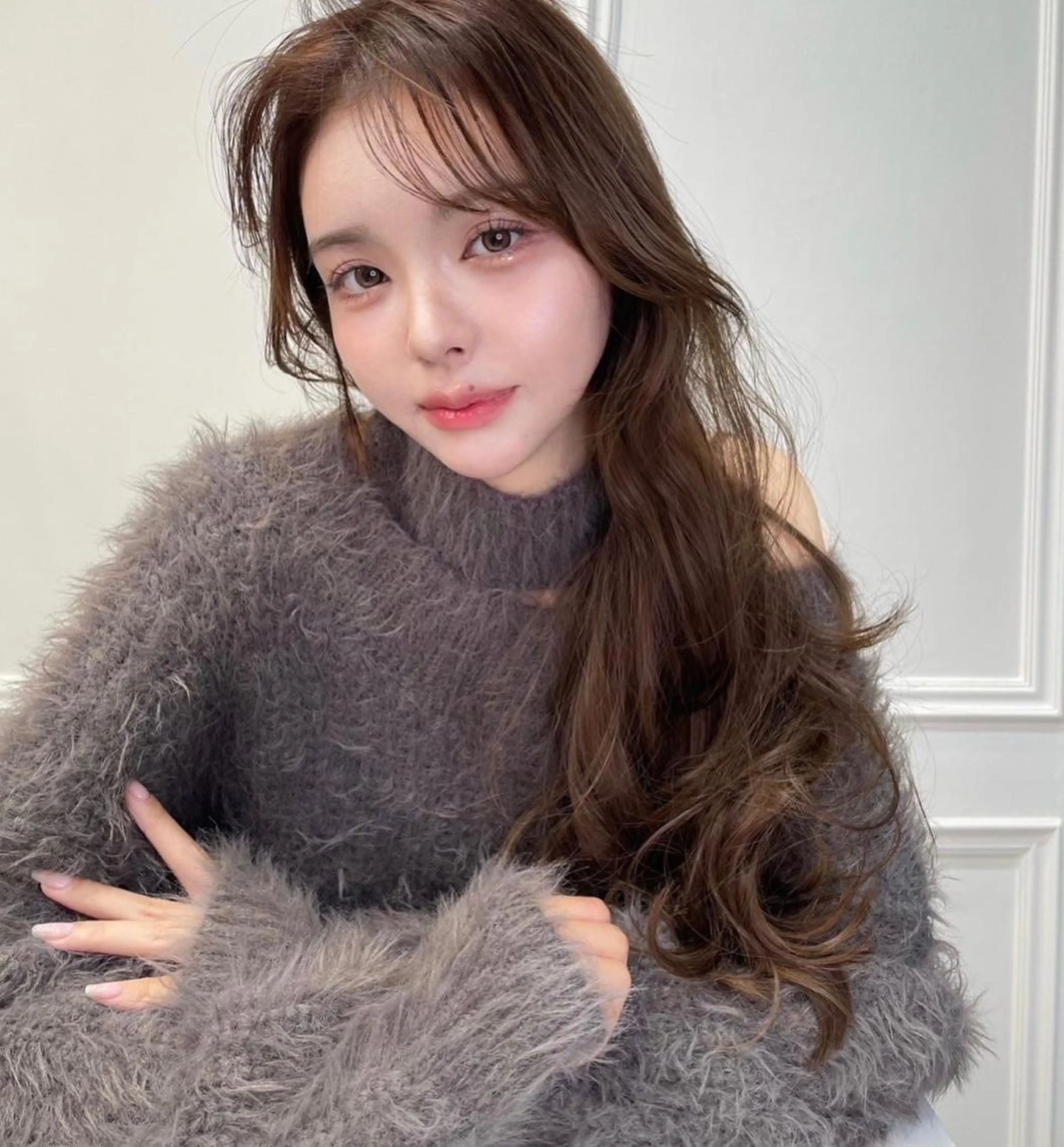 ロング チダアキフミ Ash大森のヘアスタイル