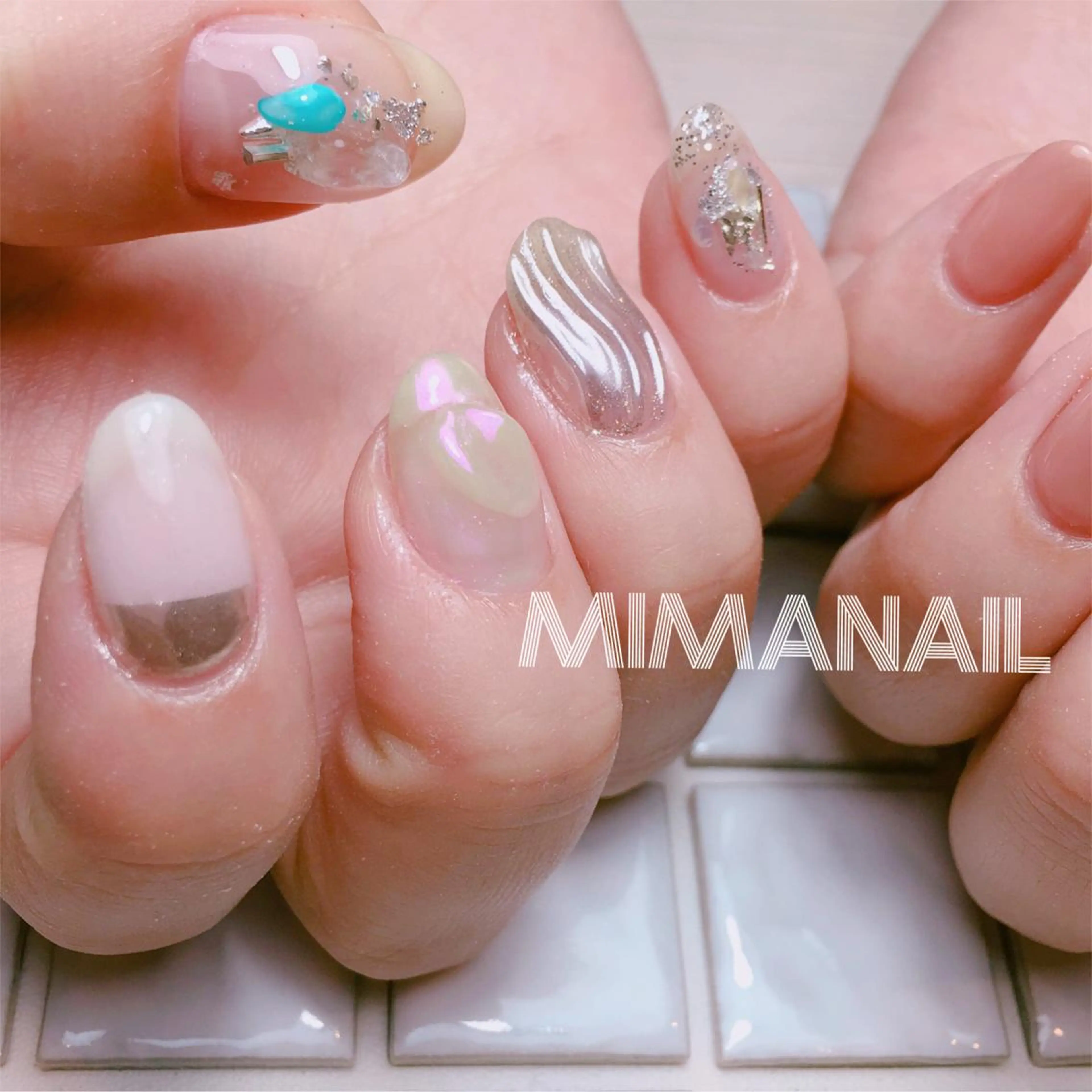 ネイル ハンドネイル mima nailのネイルデザイン