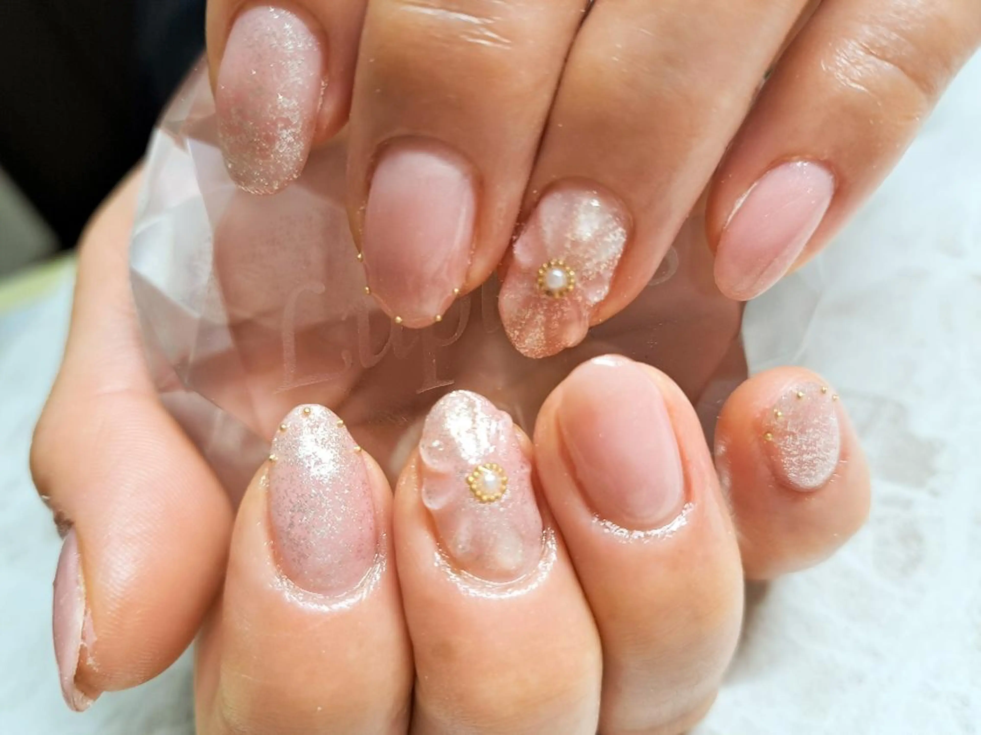 ネイル アートネイル フラワーネイル ハンドネイル フットネイル Lupinus ルピナスのネイルデザイン