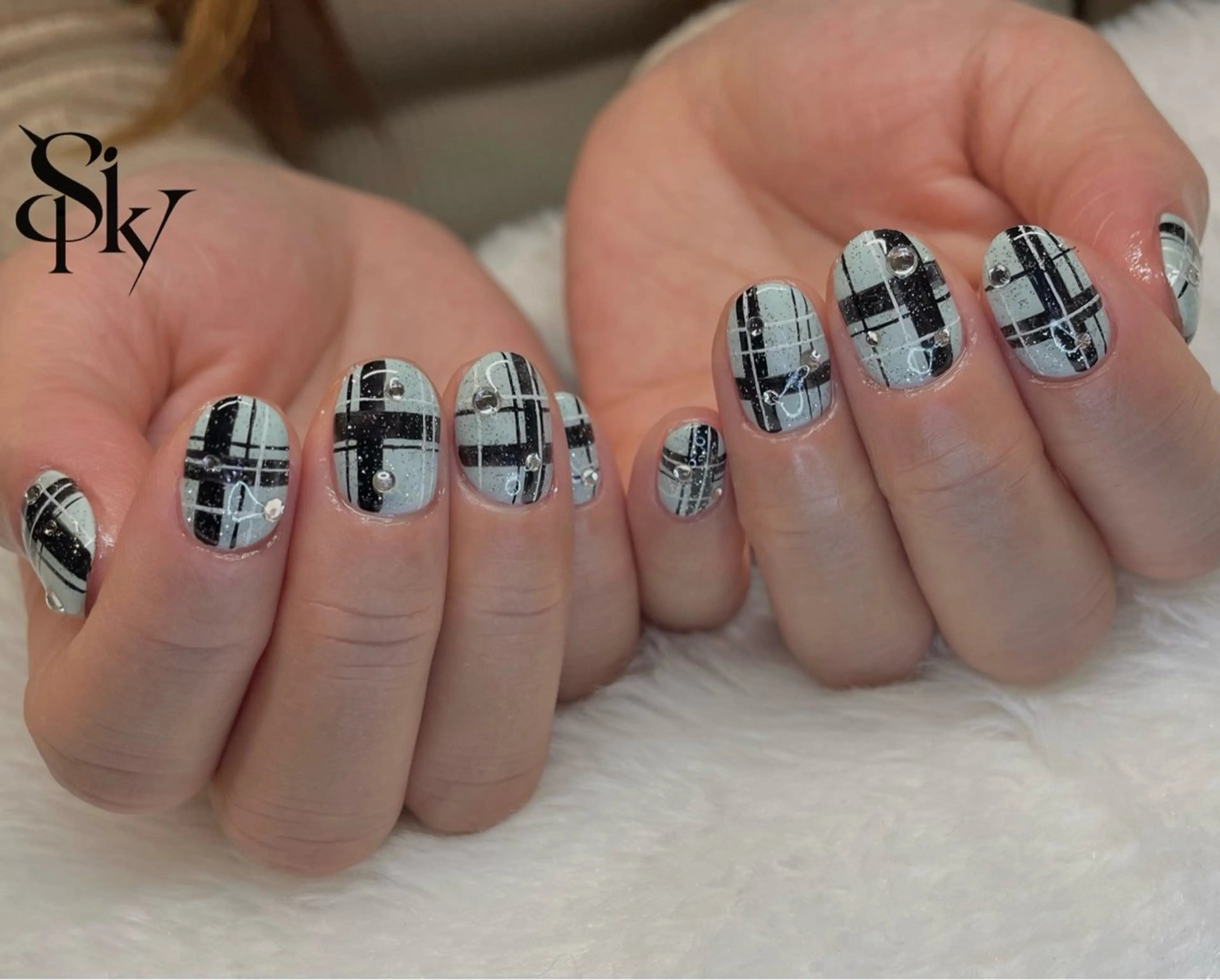 ネイル ハンドネイル Spiky とうげ ふうかのネイルデザイン