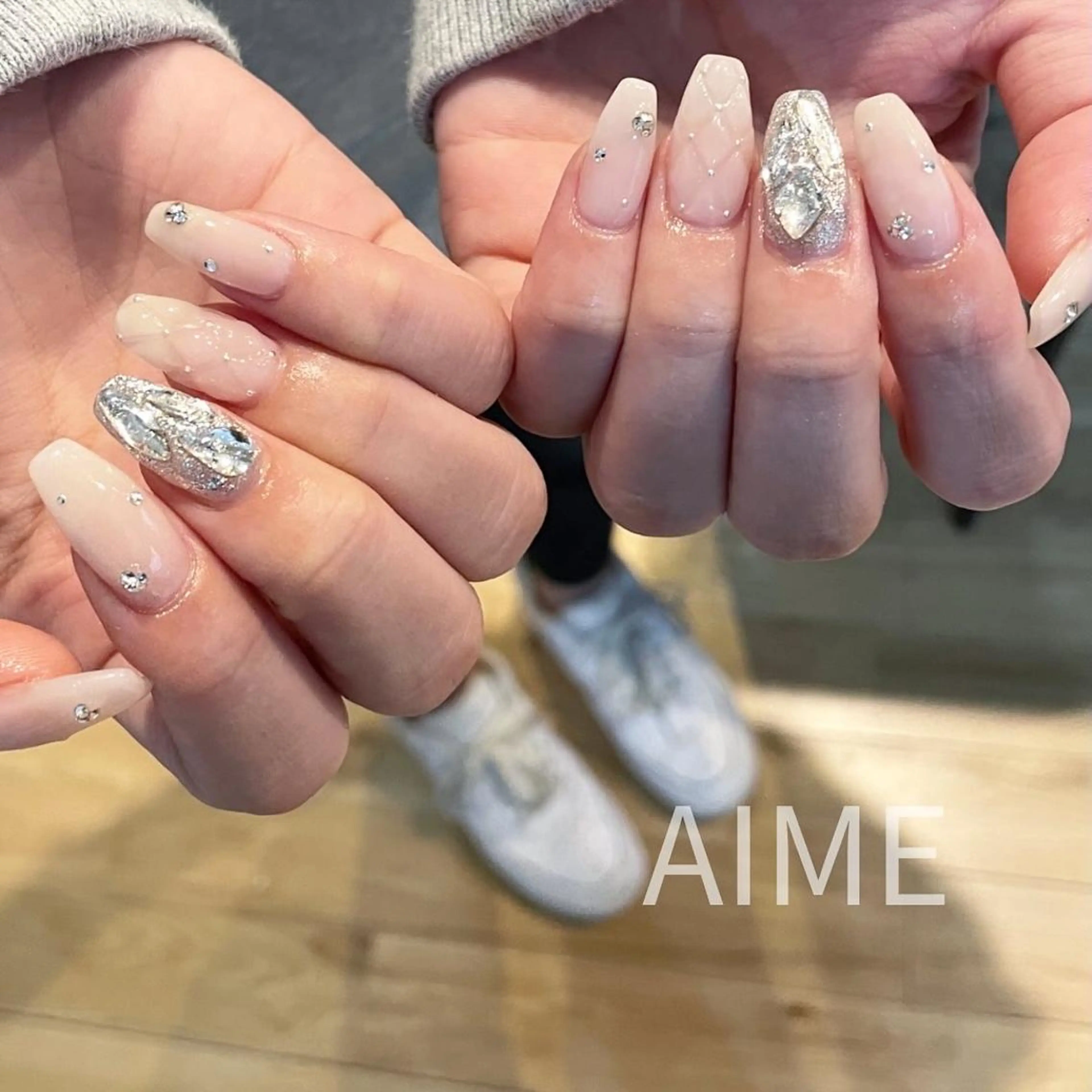 ネイル ハンドネイル AIME （momo）のネイルデザイン