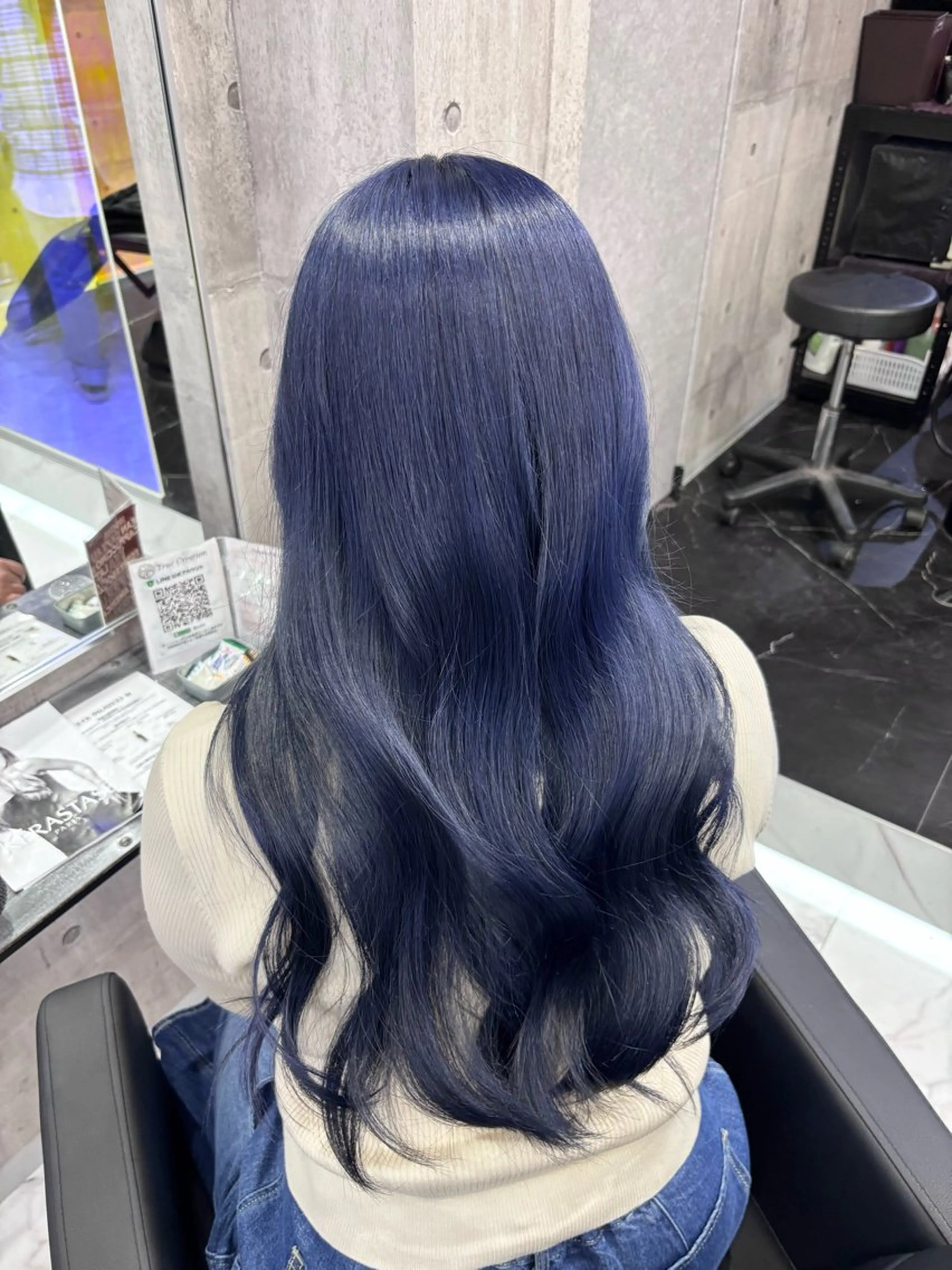 ロング ヘアカラー トリートメント 🥣ケアブリーチカ ラーTakato🥛のヘアスタイル