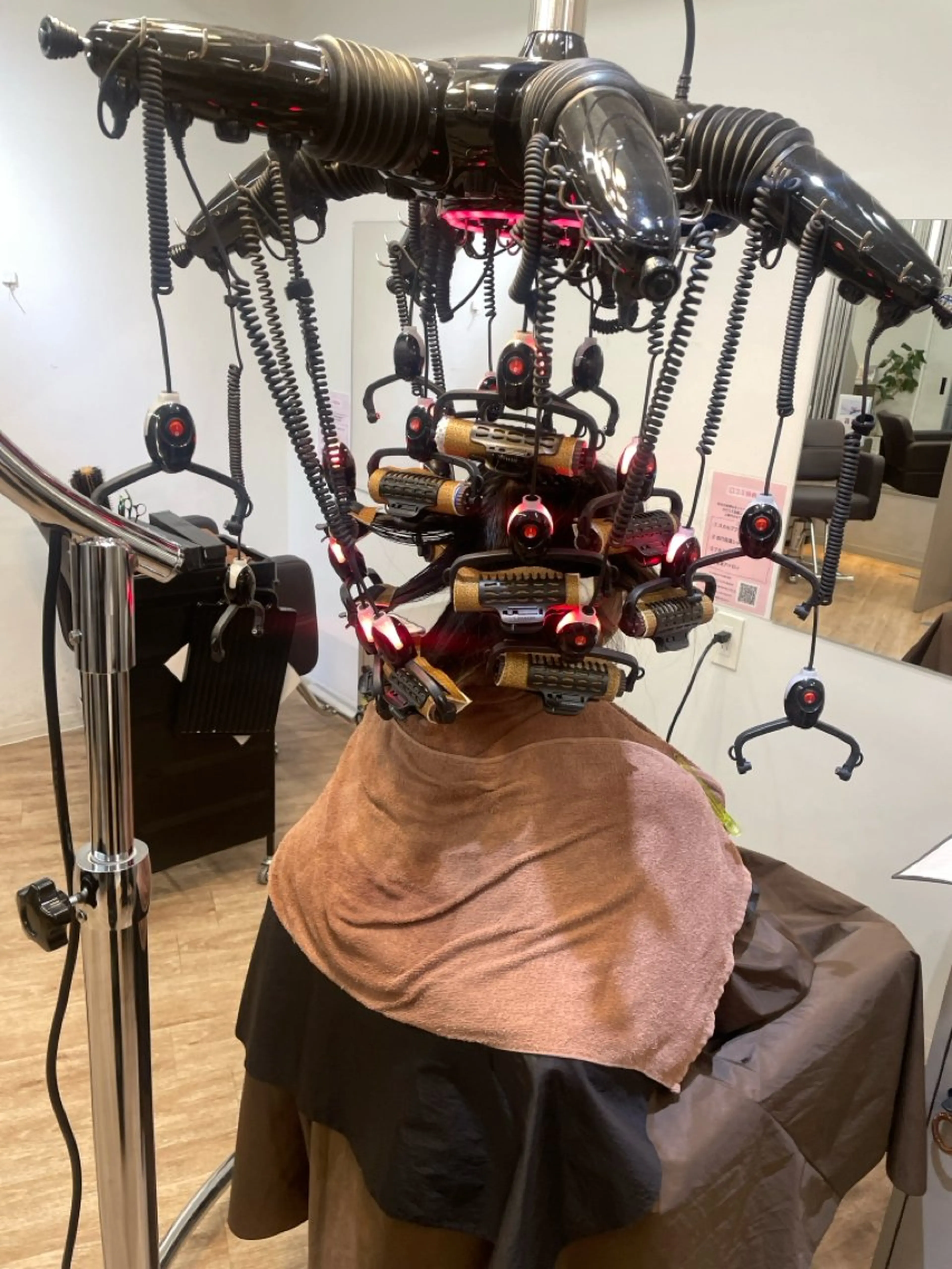 ロング パーマ デジタルパーマ 吉留愛加/ 似合わせ/心斎橋のヘアスタイル