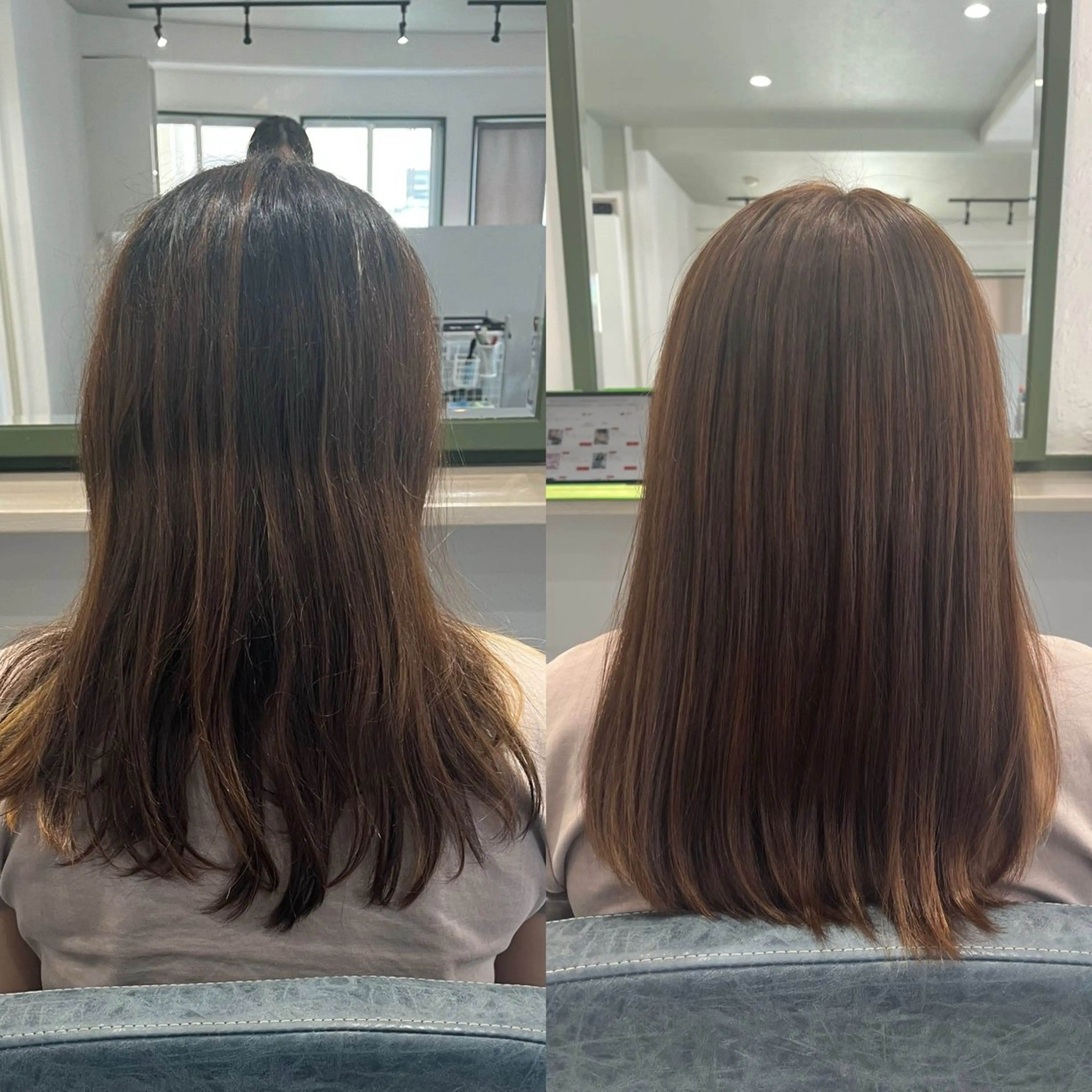 カラー 宇良 祥子のヘアスタイル