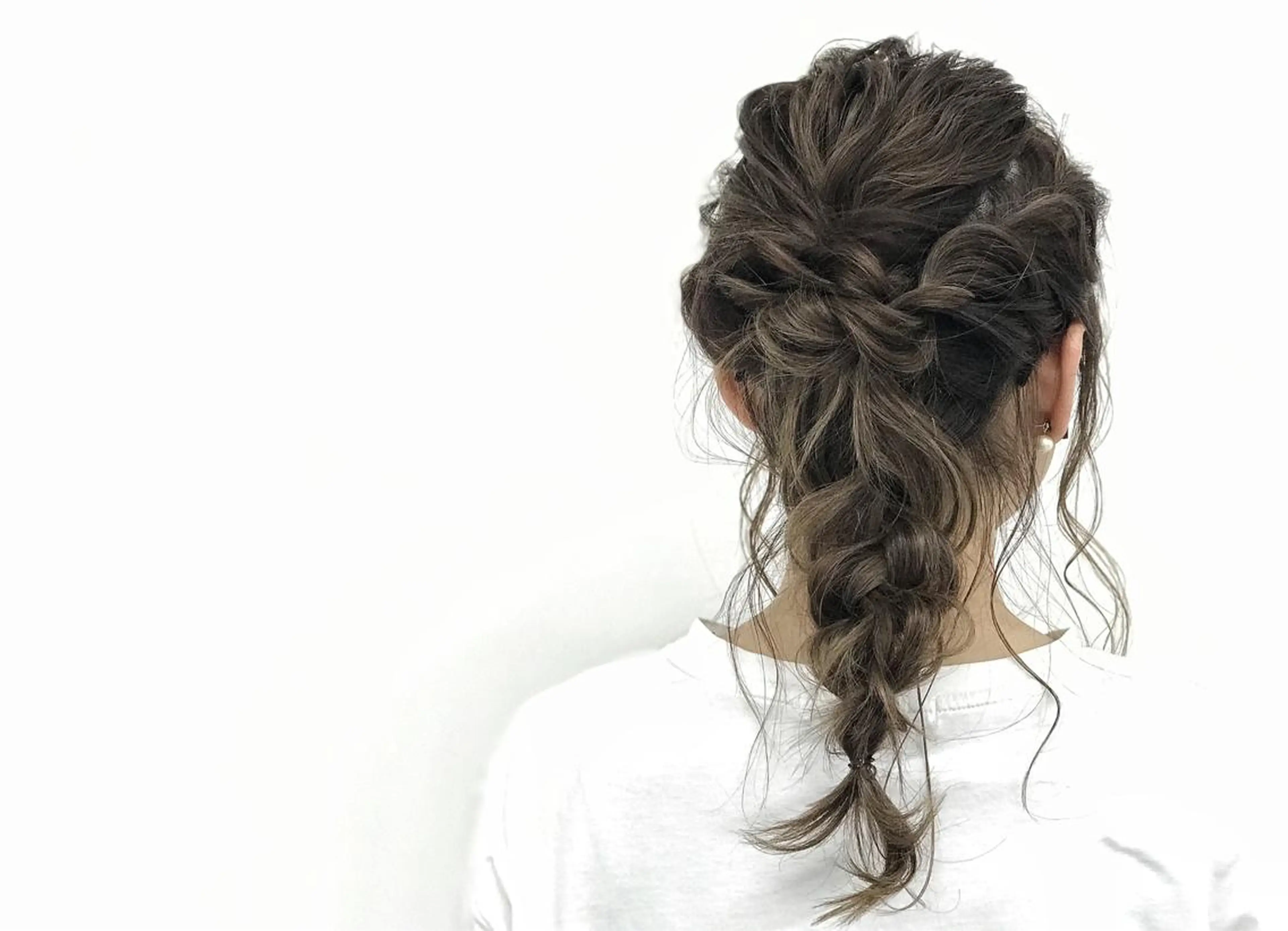 ミディアム カラー ヘアアレンジ ⭐️当日OK⭐️ 岩田峻のヘアスタイル