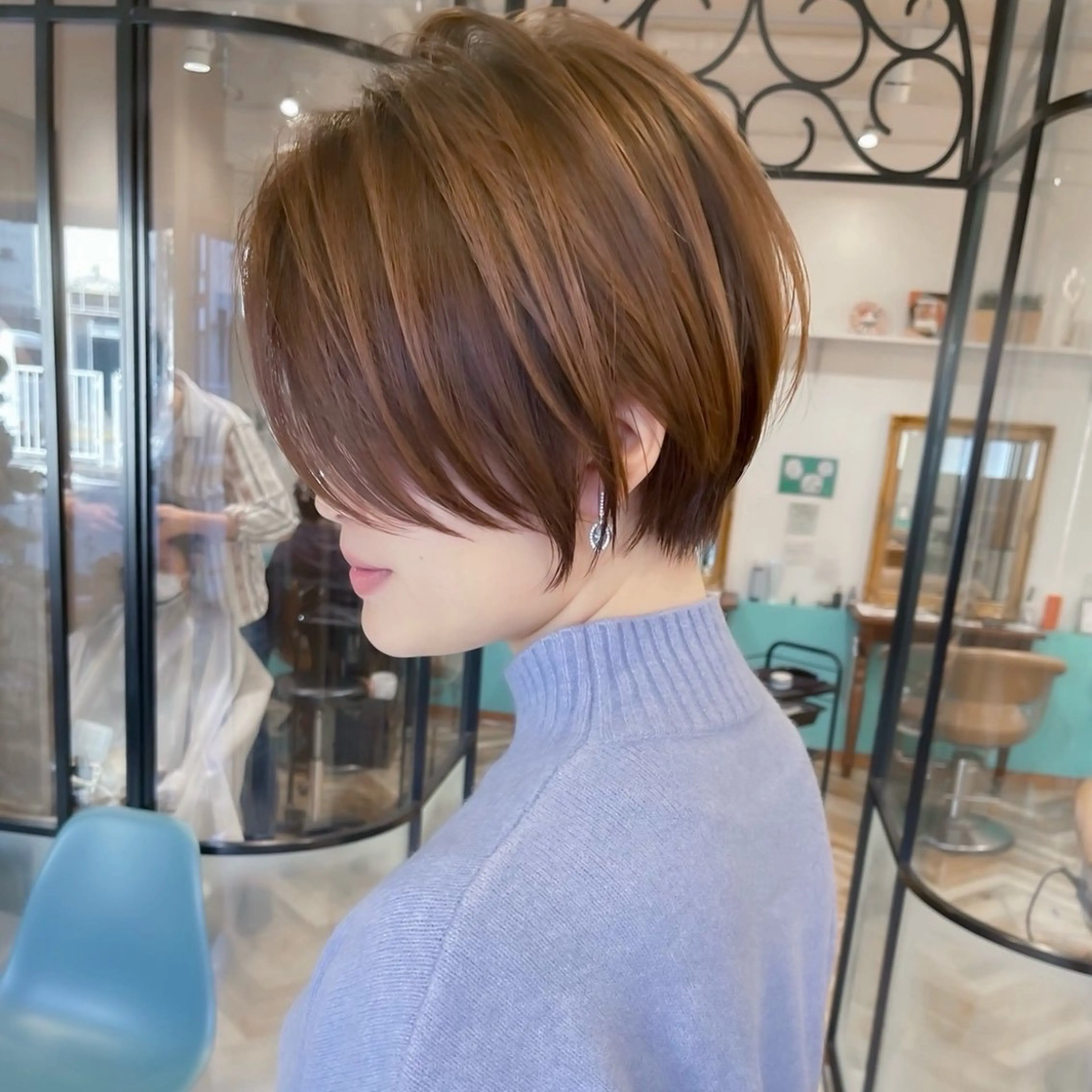 ショート 似合せ/結べる レイヤー/遼祐のヘアスタイル