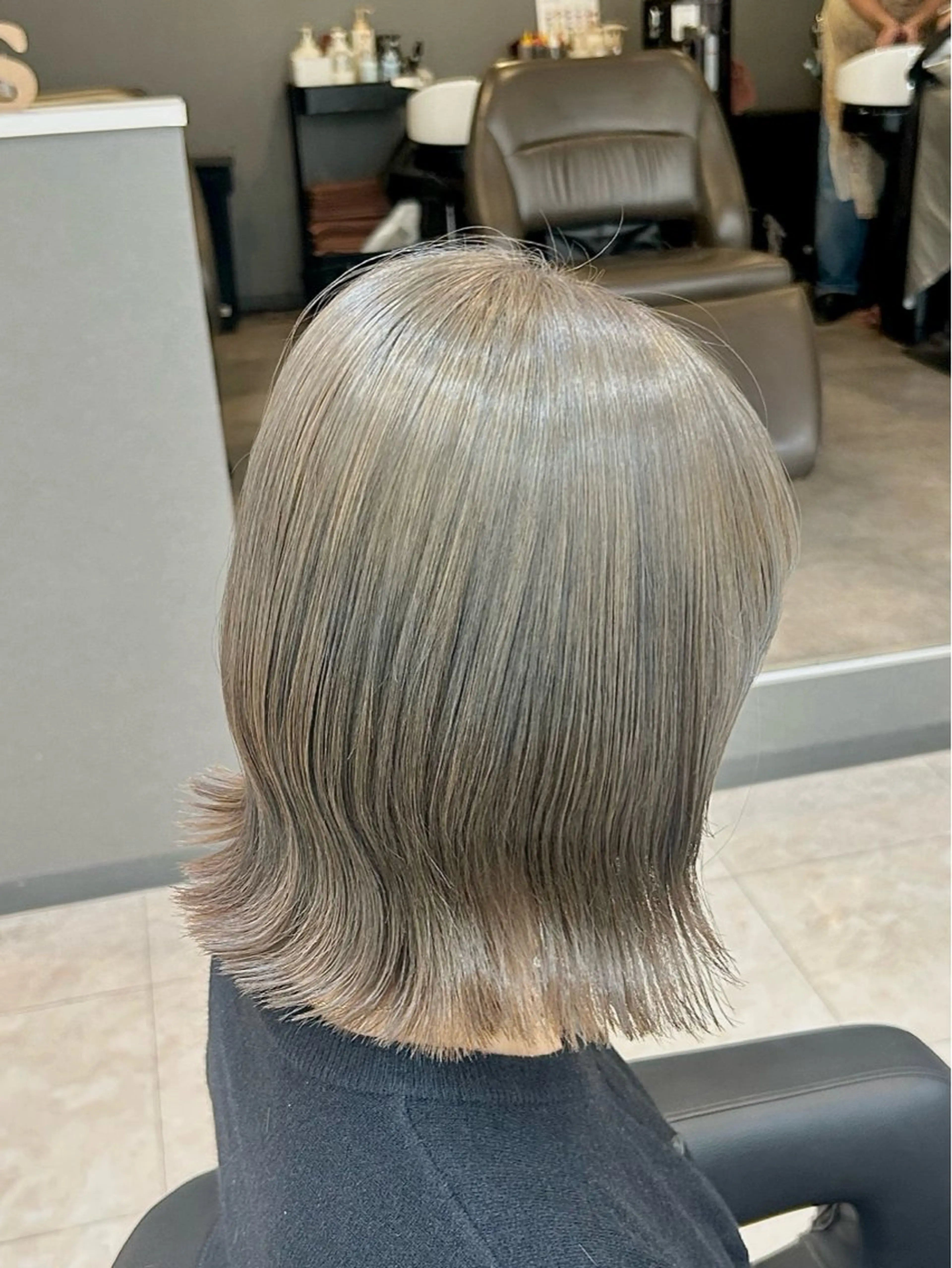 ミディアム カラー y u i ★ 梅田美容室のヘアスタイル