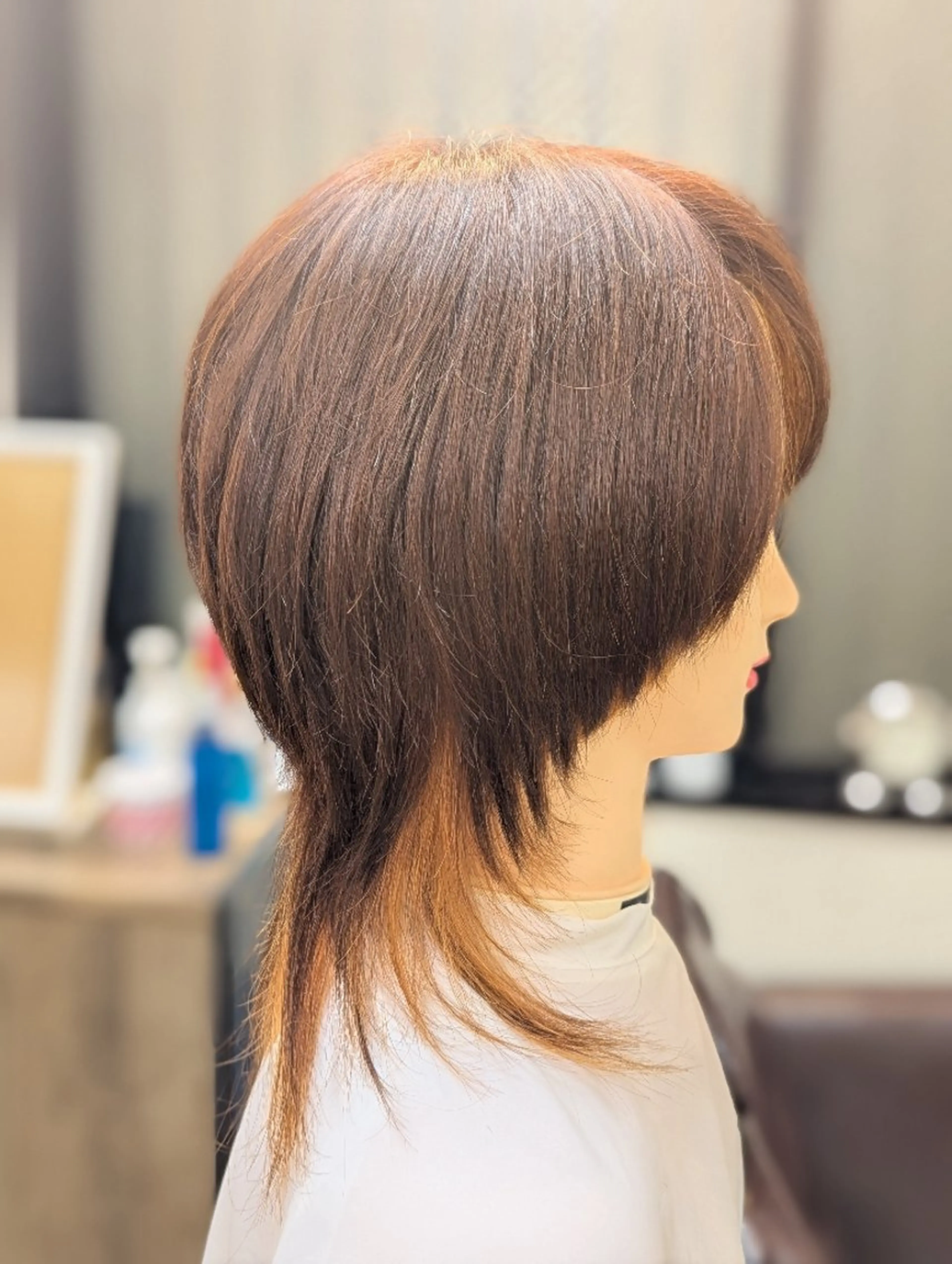 ミディアム 早坂 繁喜のヘアスタイル