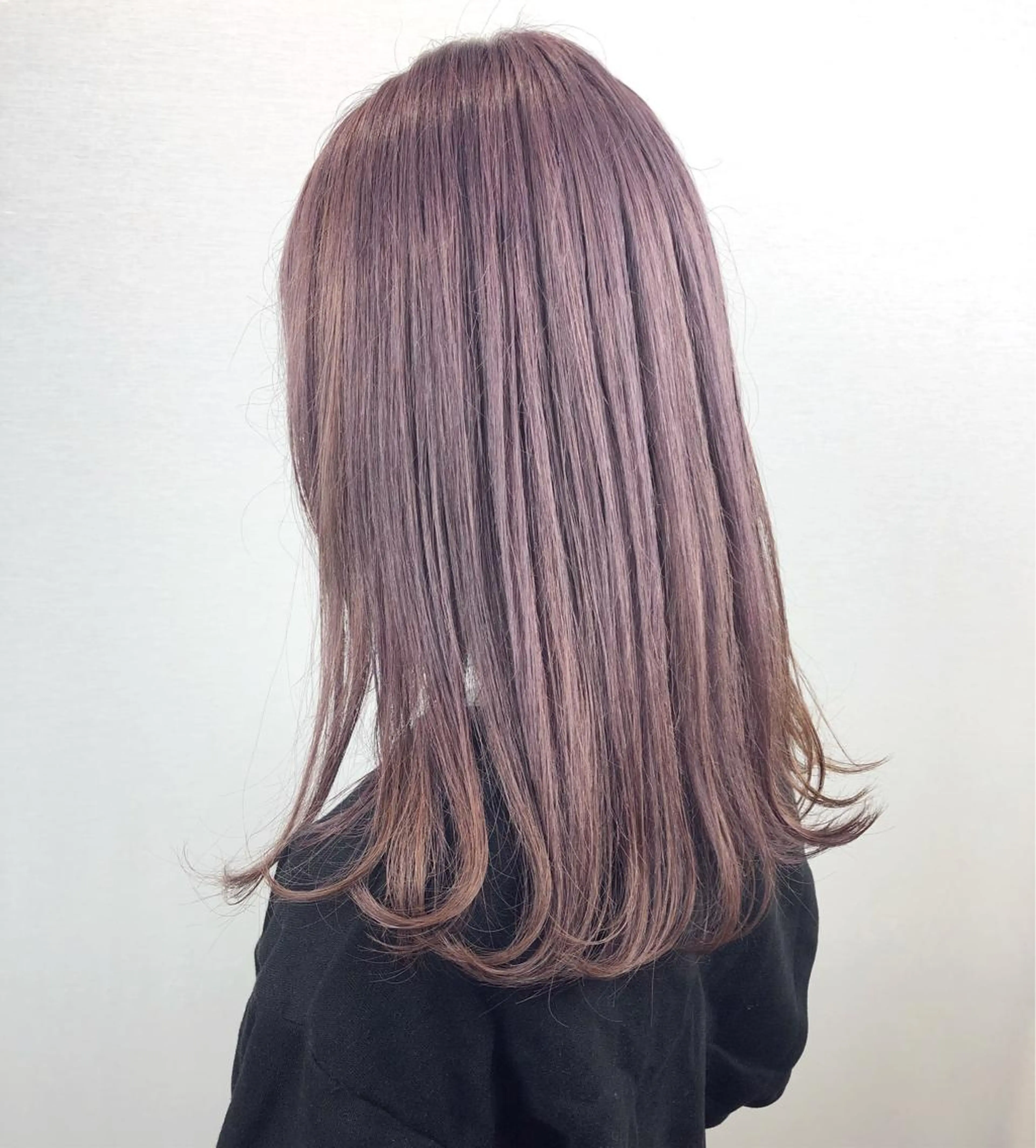 ロング カラー ブリーチ ダブルカラー ハイトーンカラー パープルカラー ヘアカラー 🤍2nd🤍田所 美希のヘアスタイル