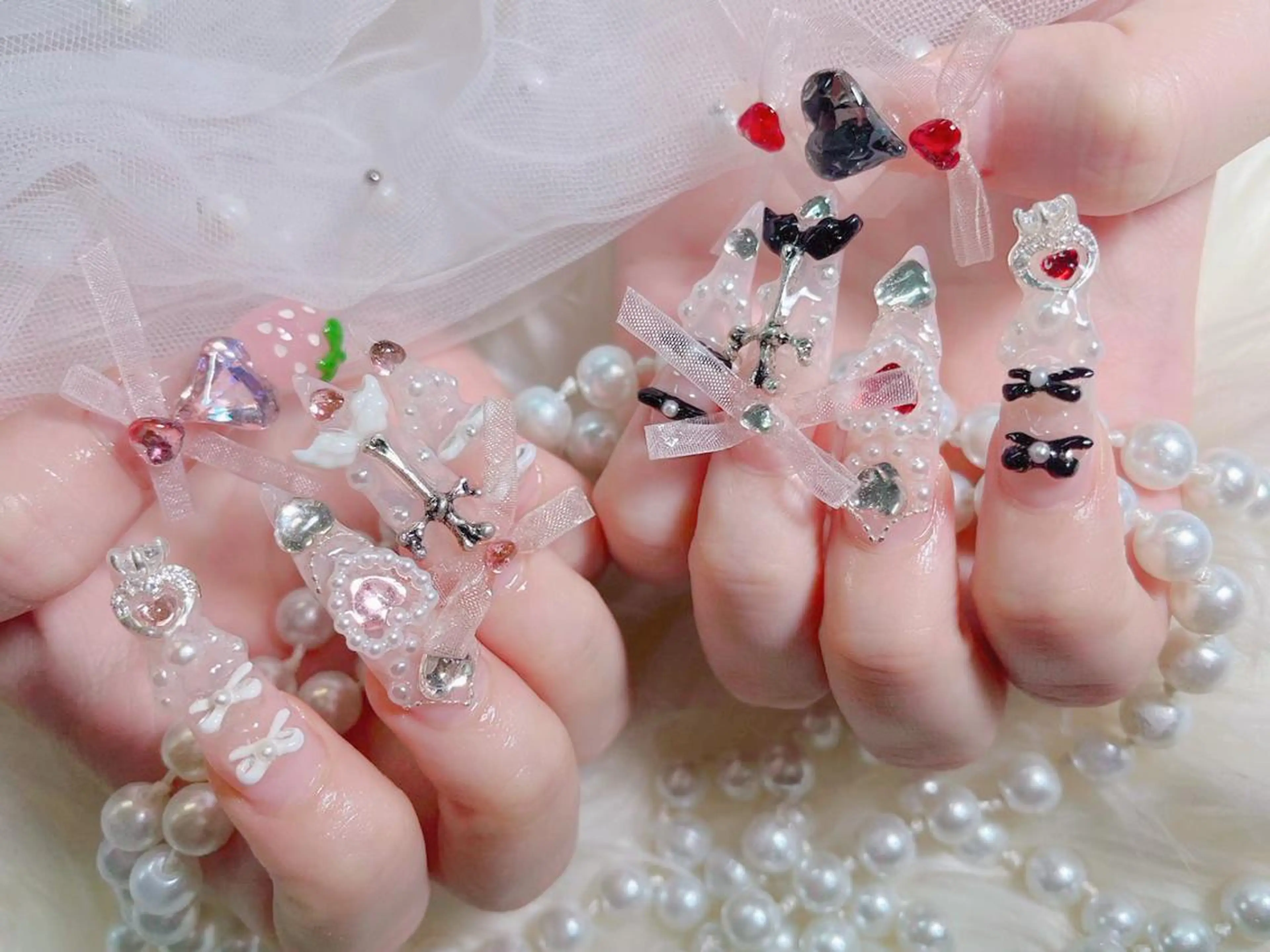 ネイル Hanaai Salon新大久保店のネイルデザイン