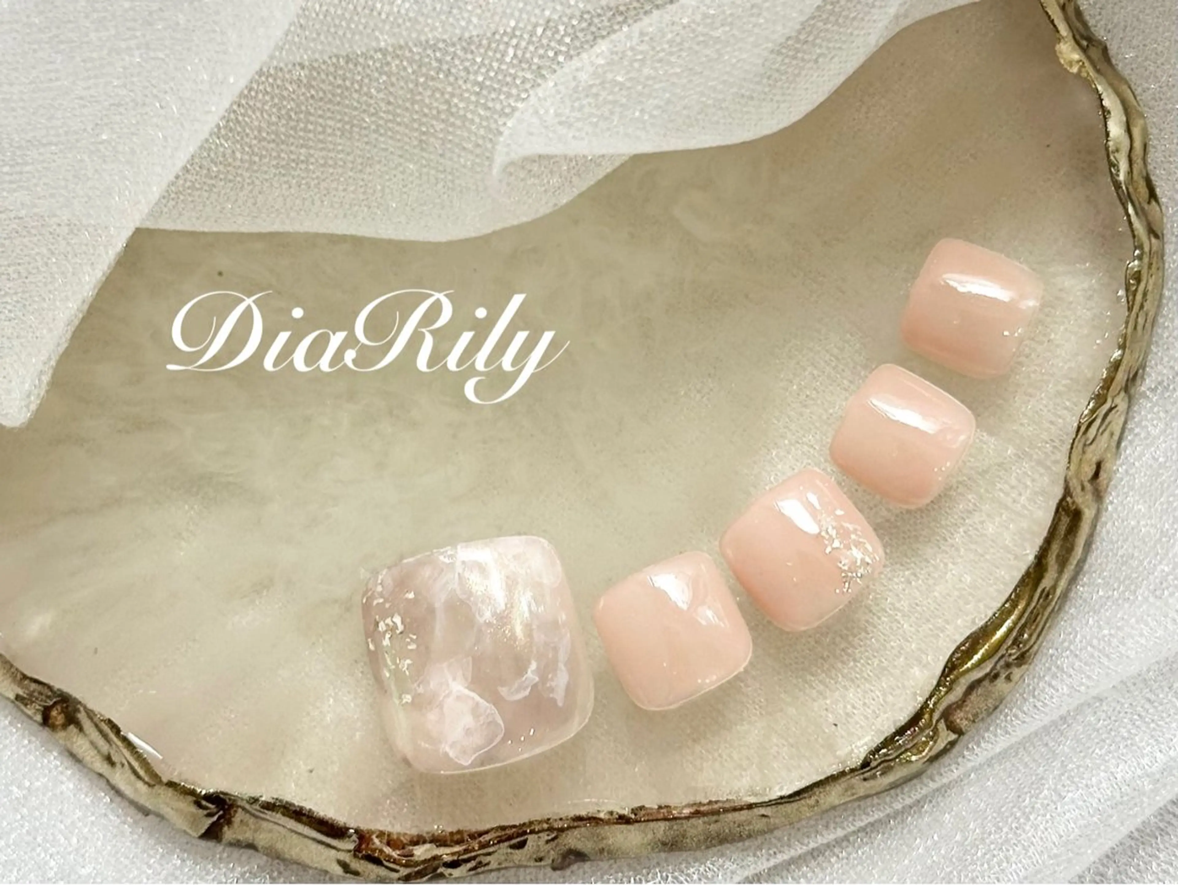 ネイル フットネイル DiaRily所属・diarily はるひのネイルデザイン