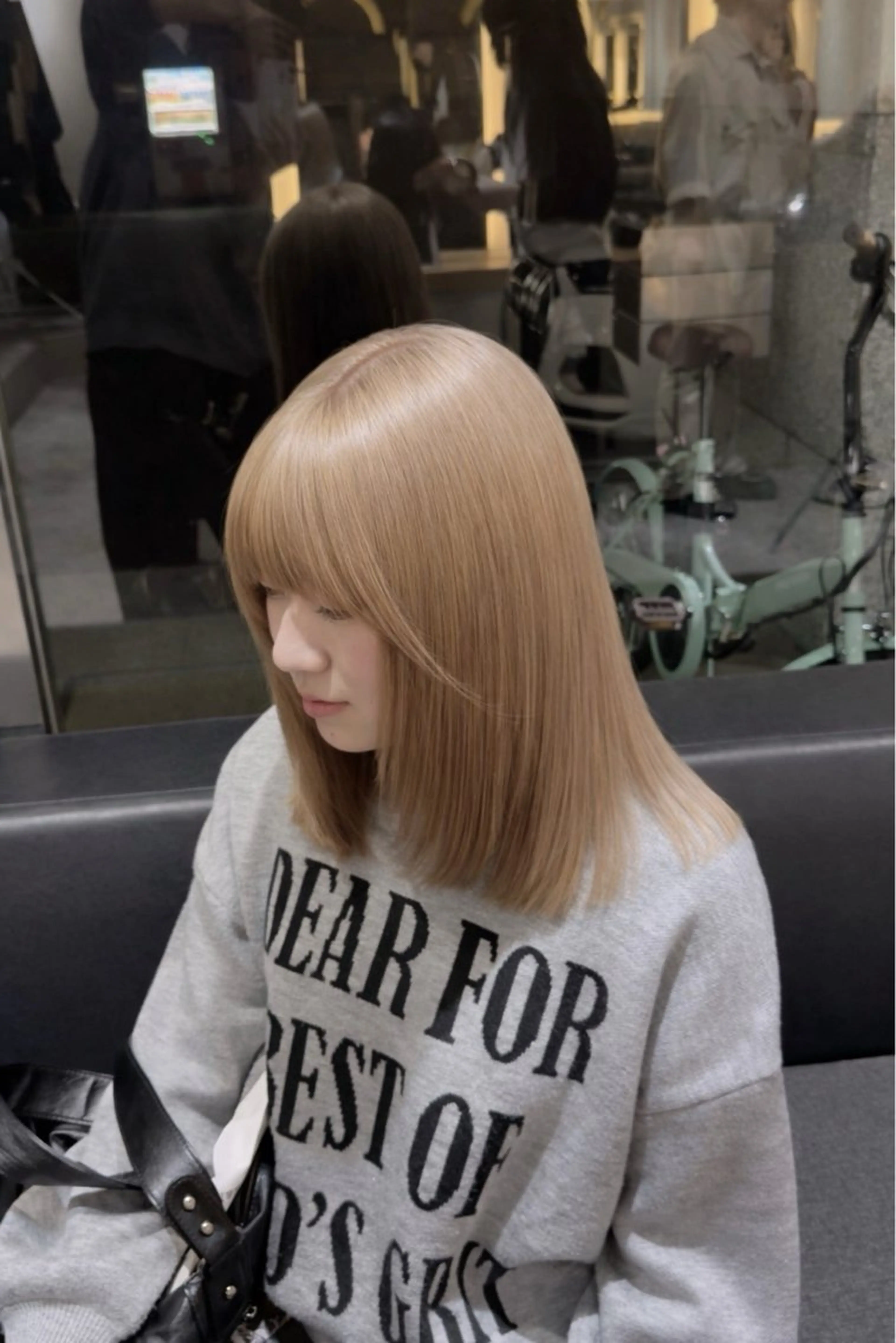 ロング カラー ヘアカラー トリートメント レイヤーカット/ ブリーチカラー/雅人のヘアスタイル